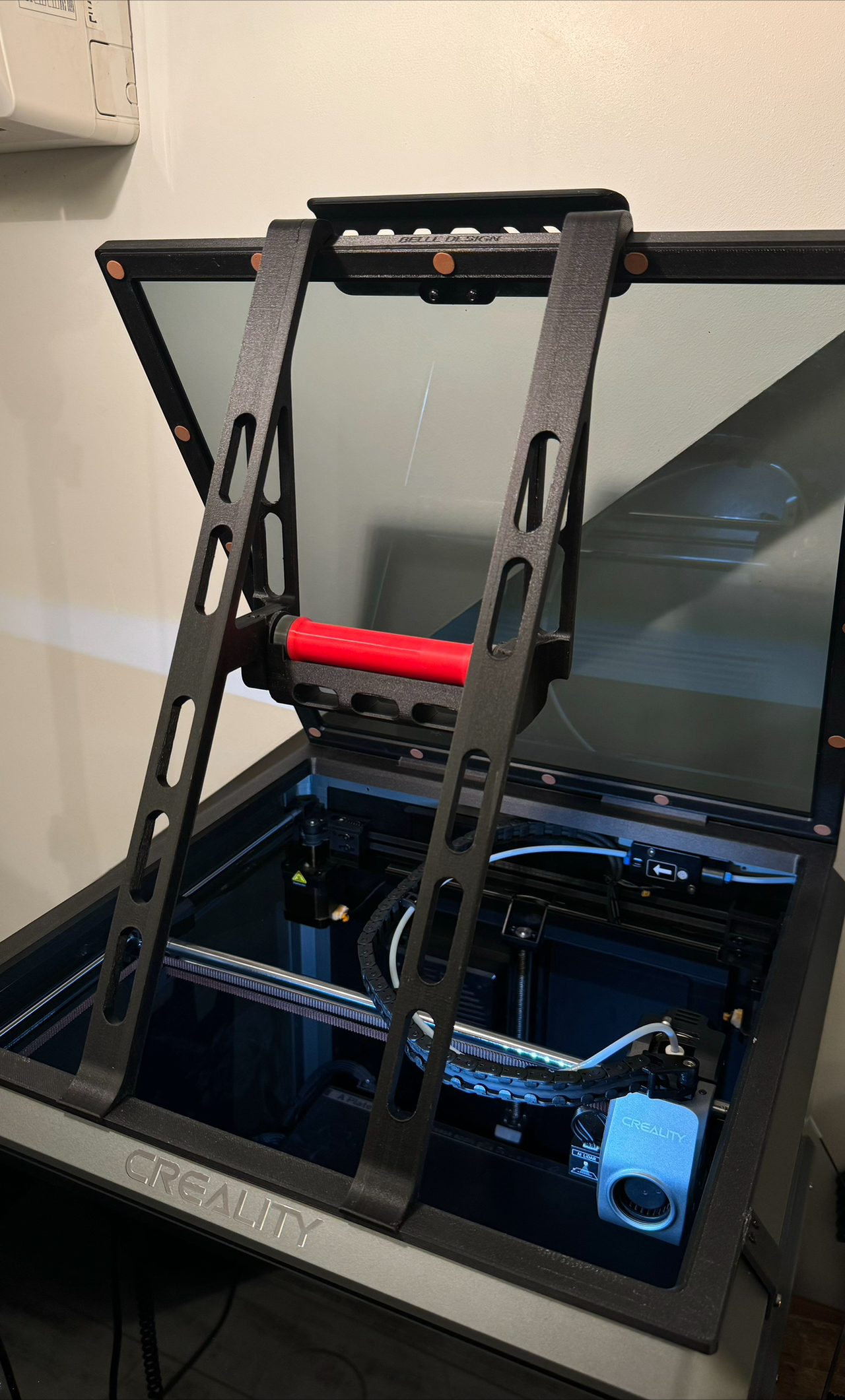Ручка стекла крышки и двери Creality K1 Max
