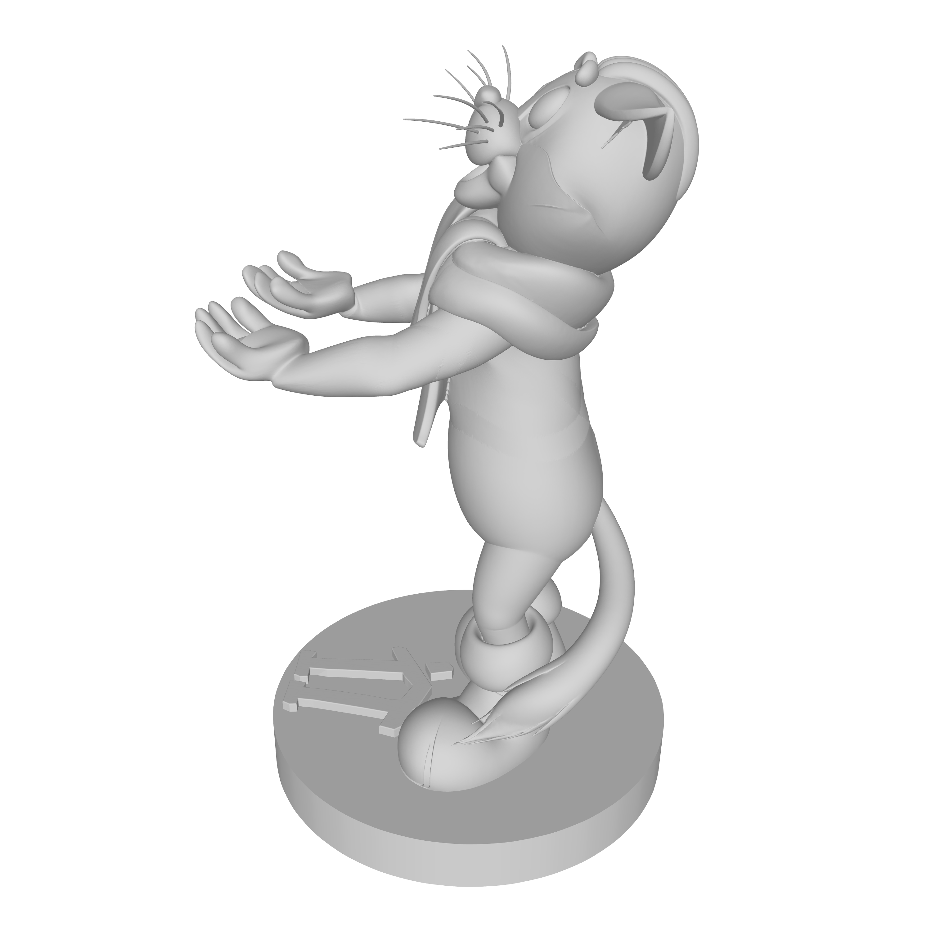 Подставка для джойстика и телефона Кот Матроскин из мультфильма Трое из Простоквашино