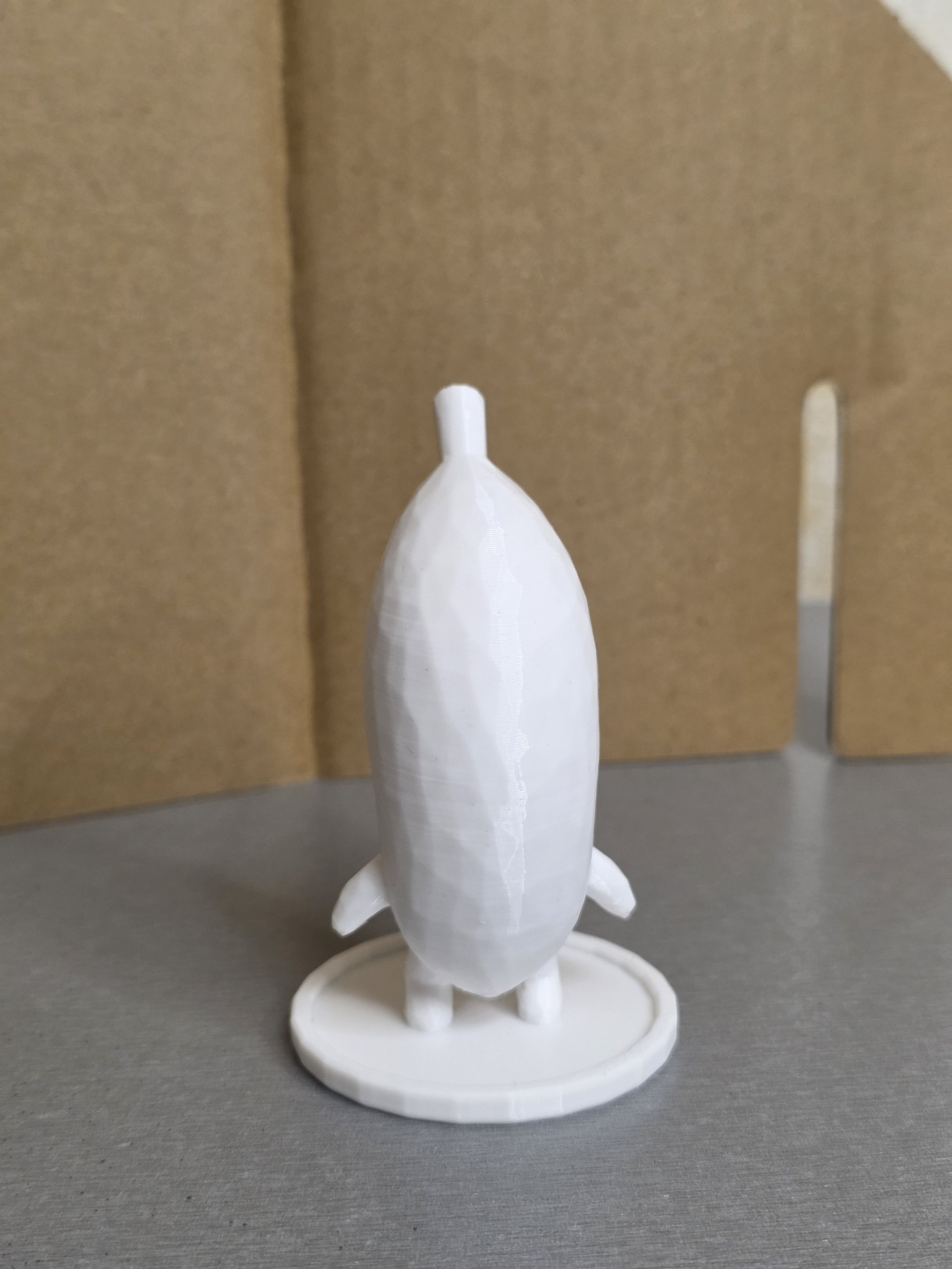 Модель фигурка миниатюра кота-банана из мема для печати