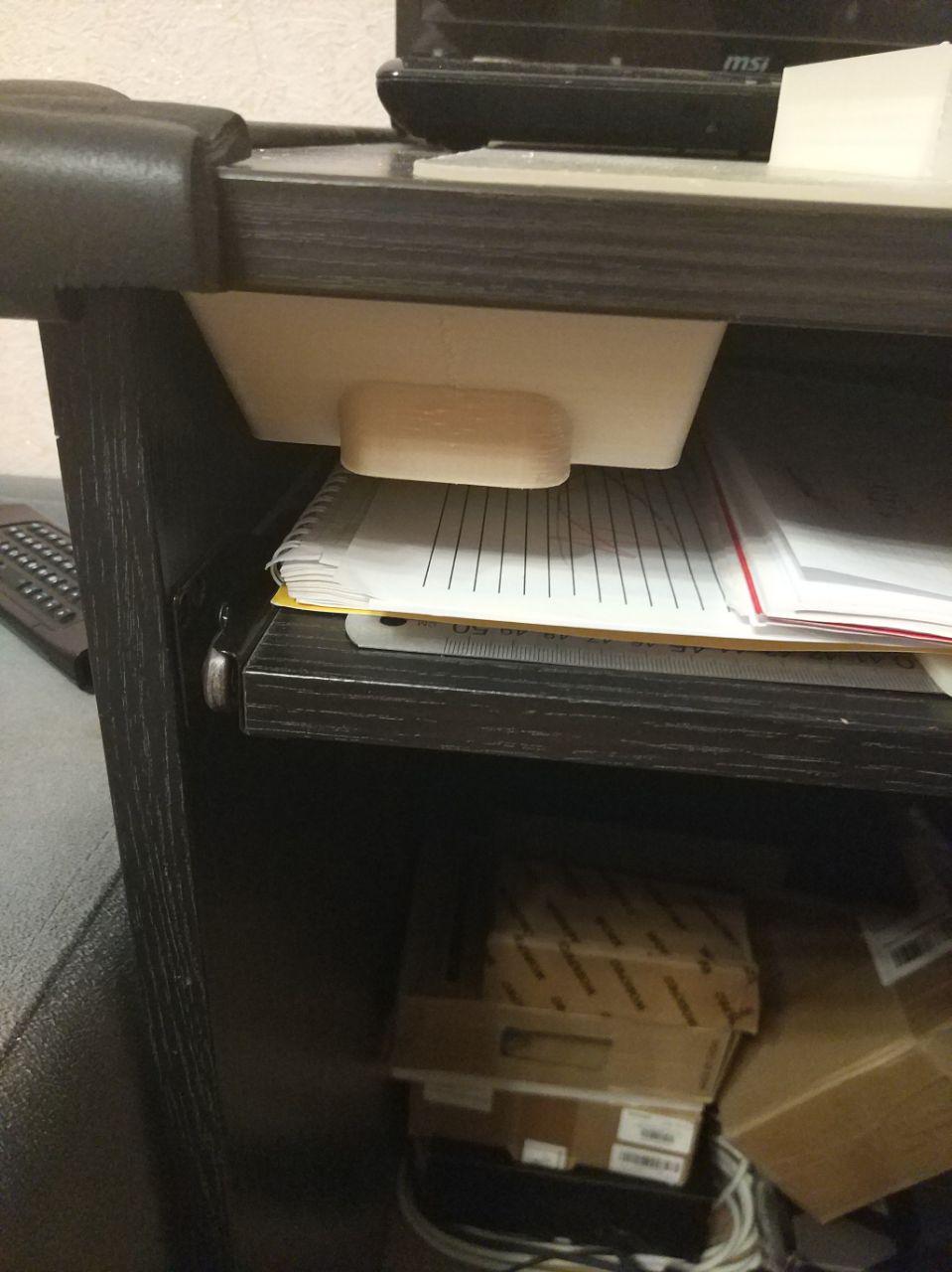 Выдвижной органайзер-ящик для крепления под столешницу