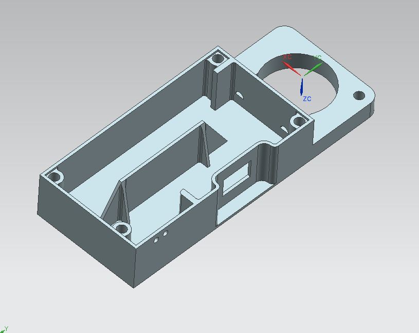 Корпус фонарика с УФ светодиодом.