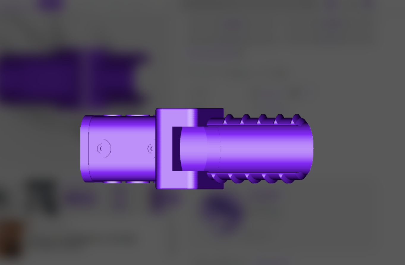 Складной механизм плеча агро дрона STL