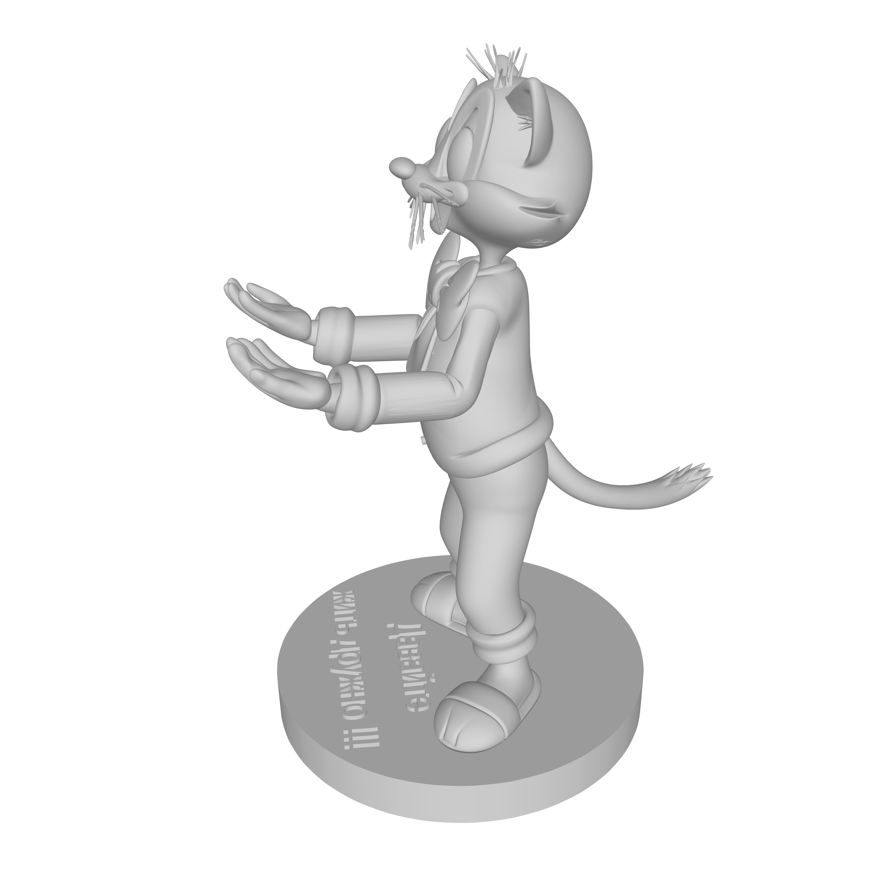 Подставка для джойстика и телефона Кот Леопольд из мультфильма Приключения кота Леопольда