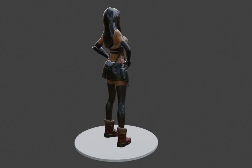 Tifa Lokhart сборная модель
