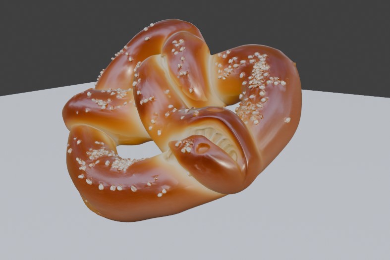 Realistic Pretzel - Реалистичный крендель