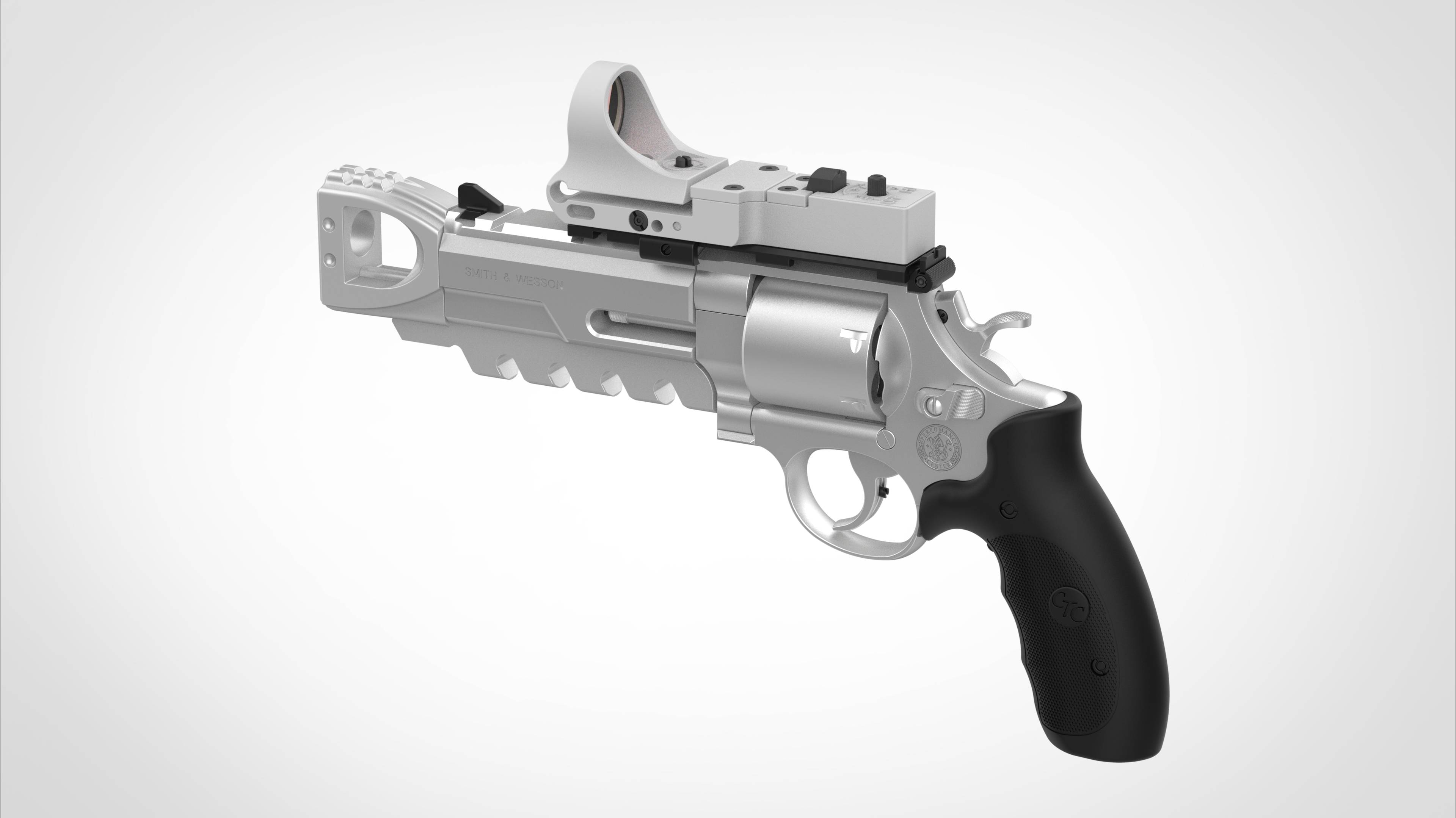 Модифицированный Smith & Wesson Perfomance Center model 629 из фильма хХх