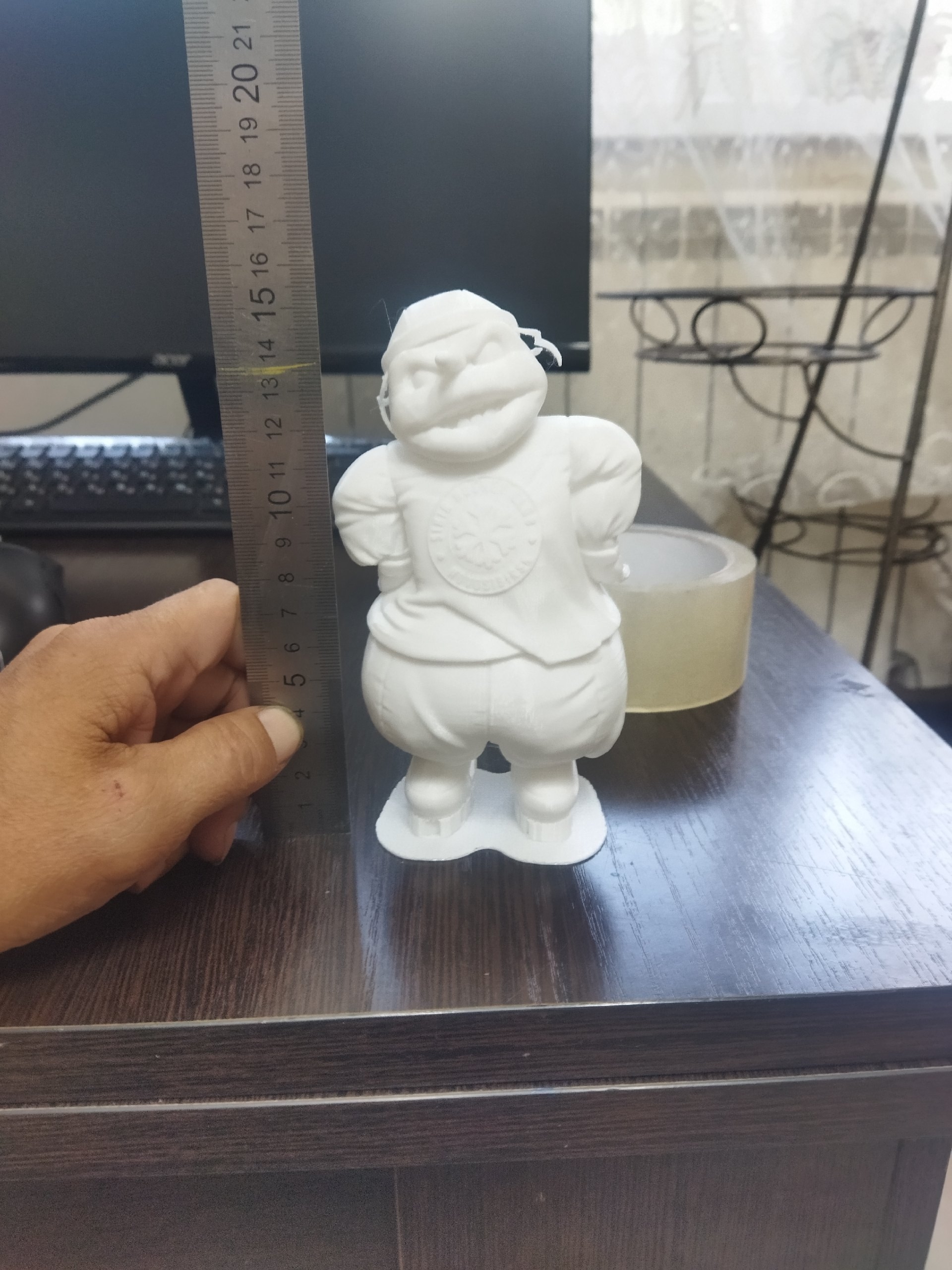 Злой Снеговик из хоккейного клуба «Сибирь