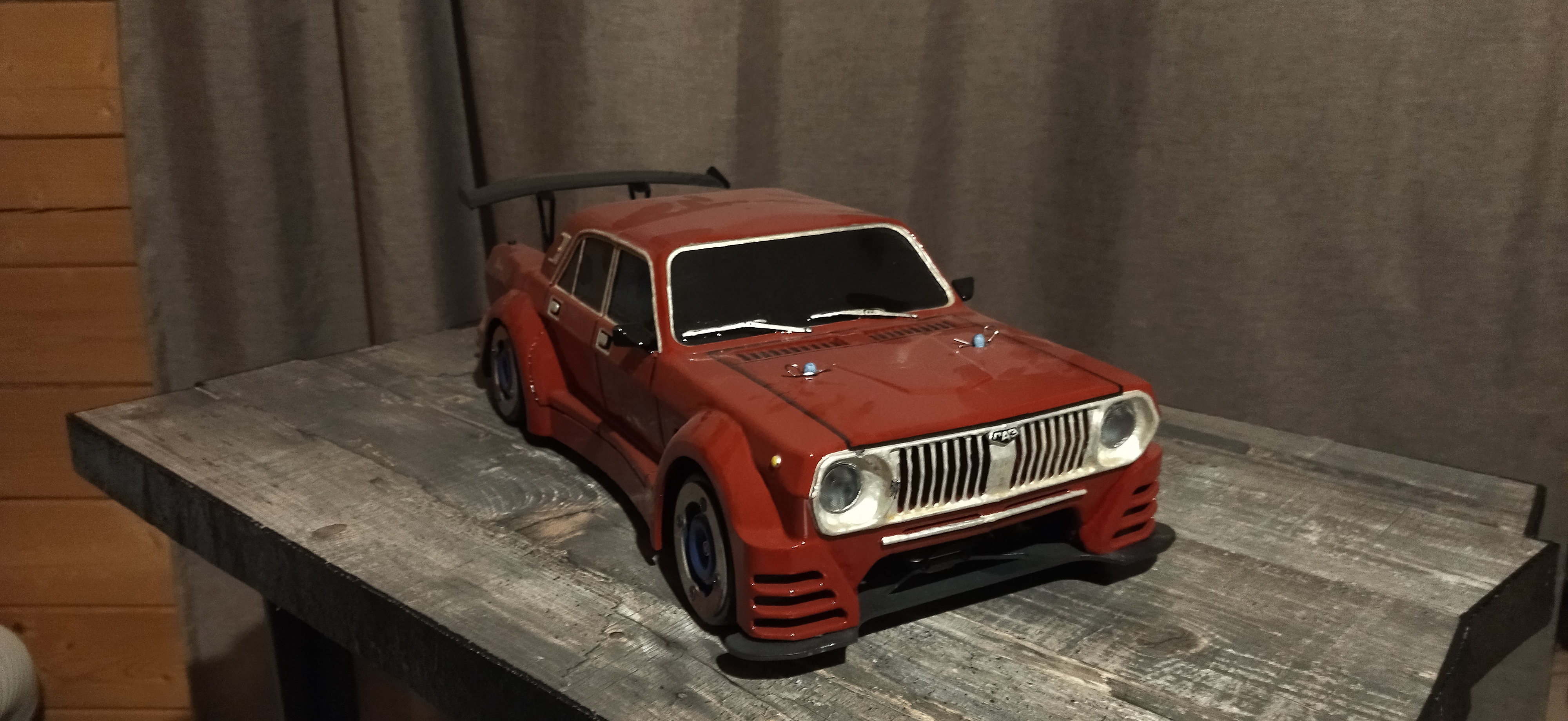 Проект: ГАЗ-24 «Дрифт» (1:16) на базе Remo Hobby Smax v2