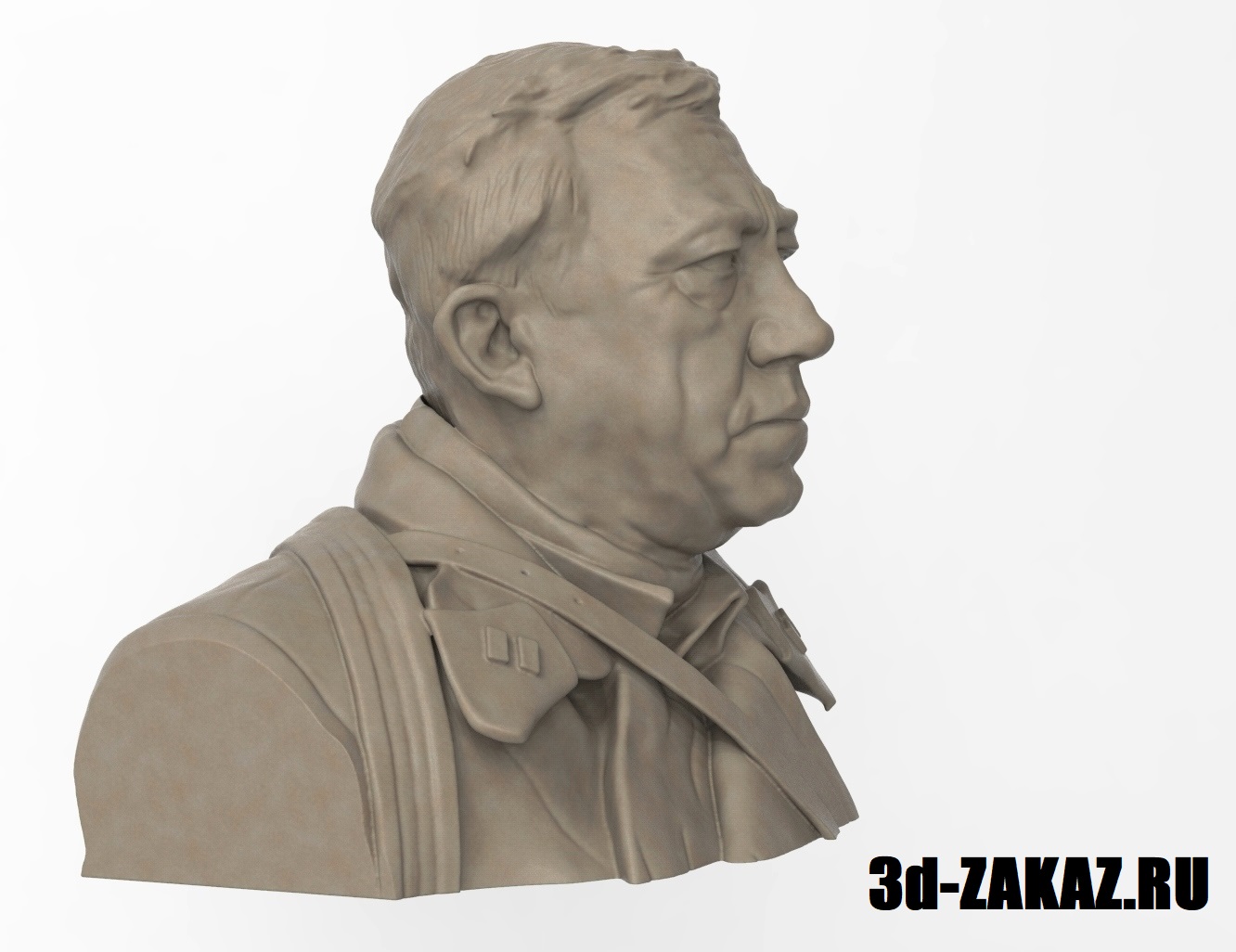 Бюст Ю. Никулина в роли В. Н. Лопатина,