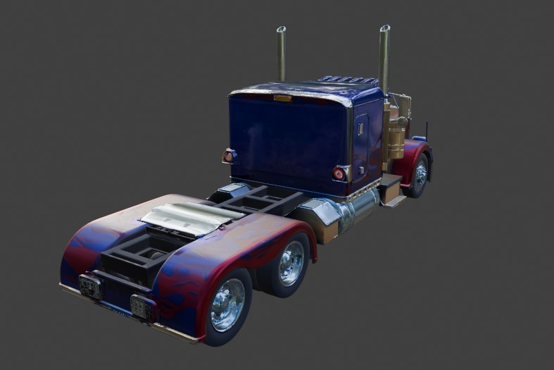 Оптимус Прайм из фильма — Optimus Prime Movie Truck (Peterbilt 379)