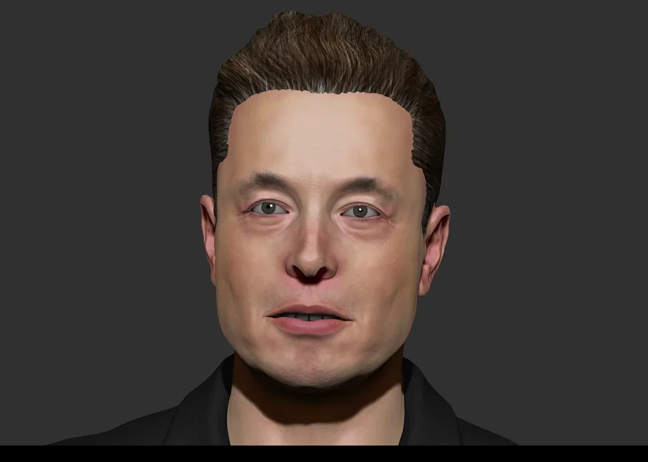 Том зе маск. Илон Маск 3д. 3d модель Илон Маск. Илон Маск герой.