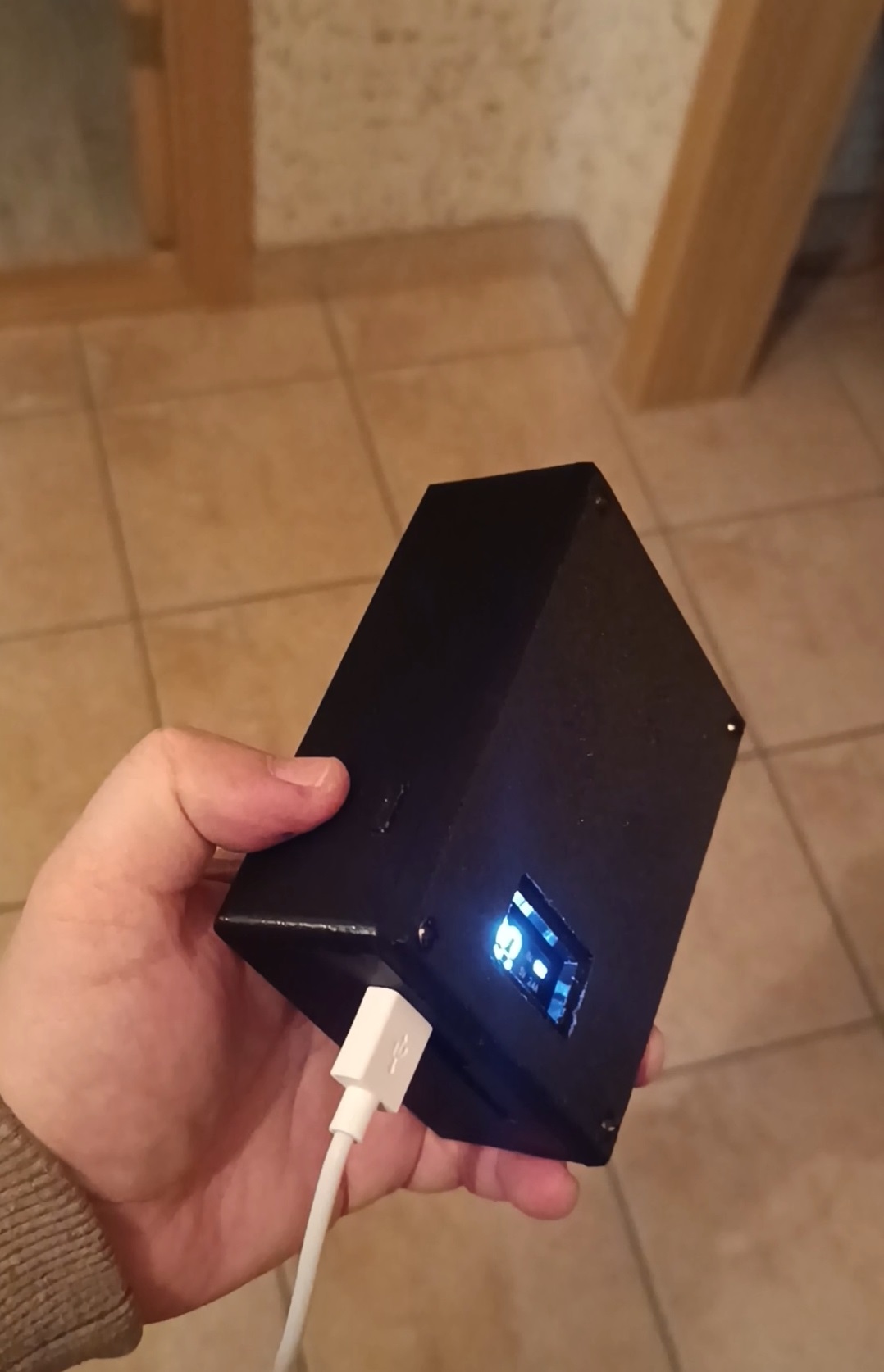 PowerBank для 5 аккумулятров 18650.