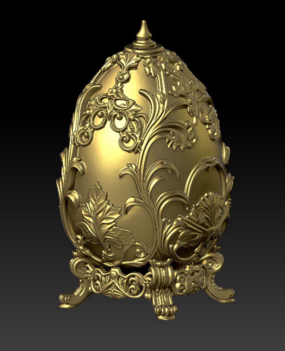 Пасхальное яйцо в стиле Фаберже - 19