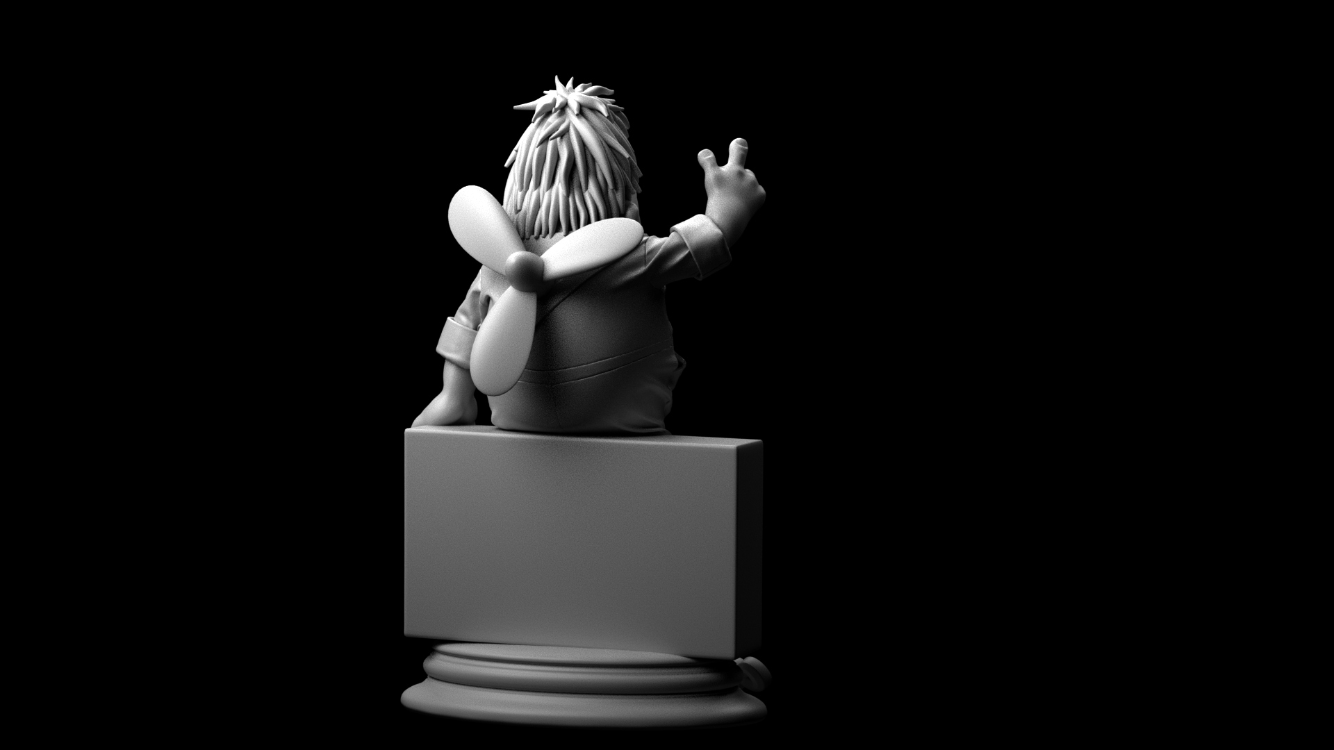 Продажа 3D-модели "Карлсон"