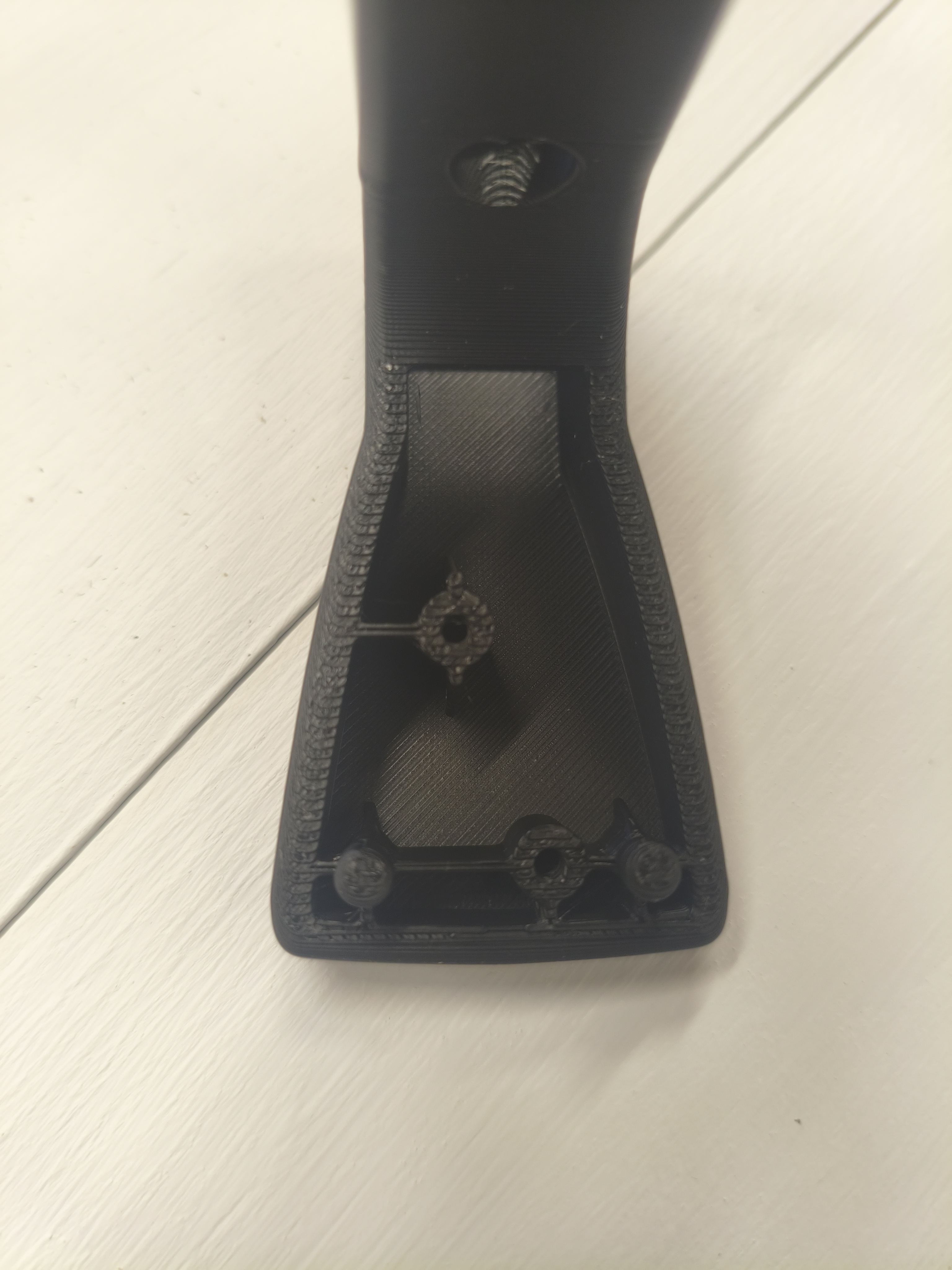 Крепление мигалки откатных ворот Nice