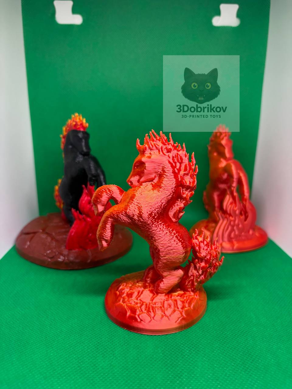 Огненная лошадь, Символ 2026 года, 3D модель, STL