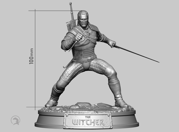 3D модель "Witcher"