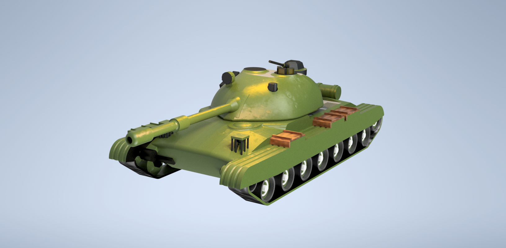 Модель танка Обект 777 из игры World of Tanks