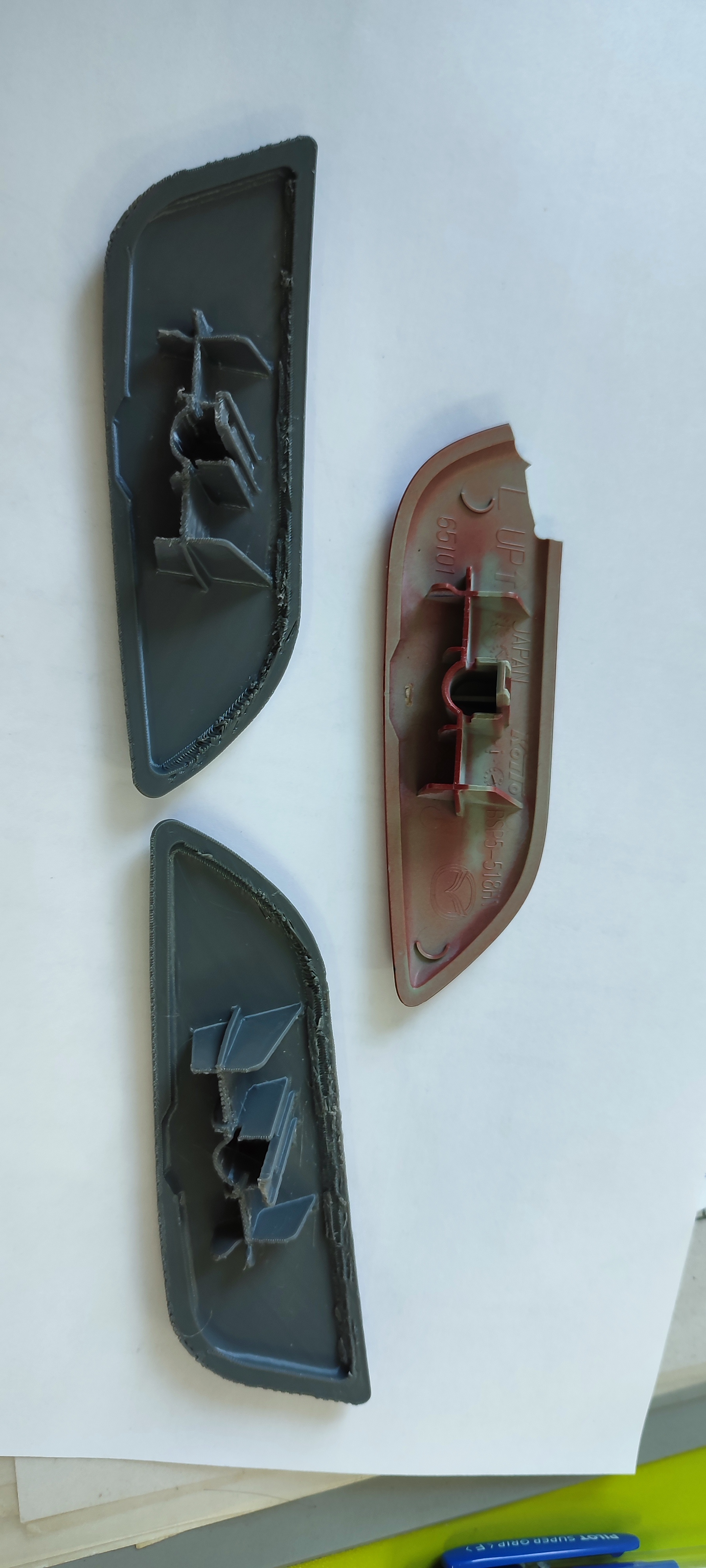 Заглушки на бампер Mazda 3 2018г.