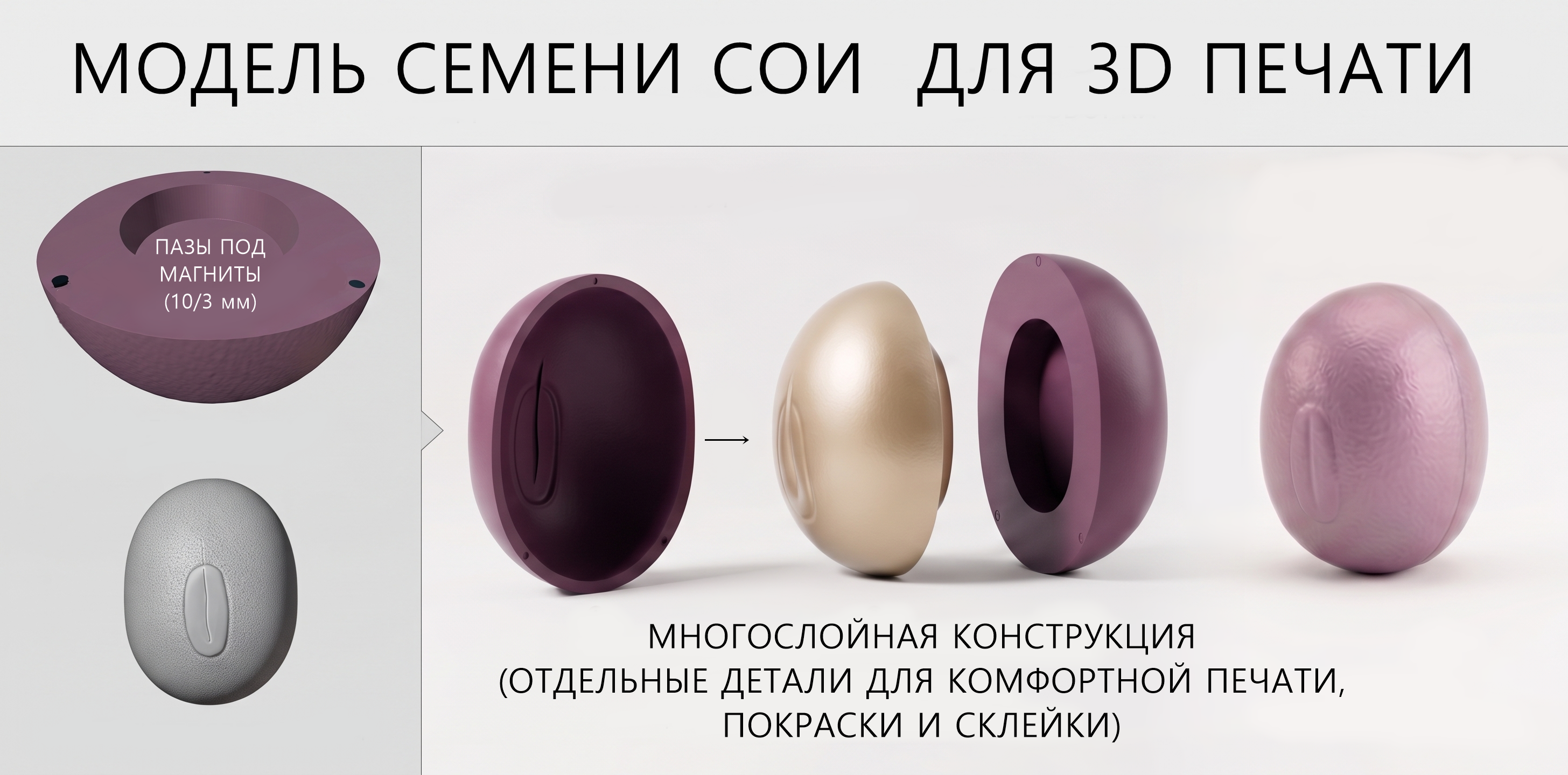 Семя Сои сборное