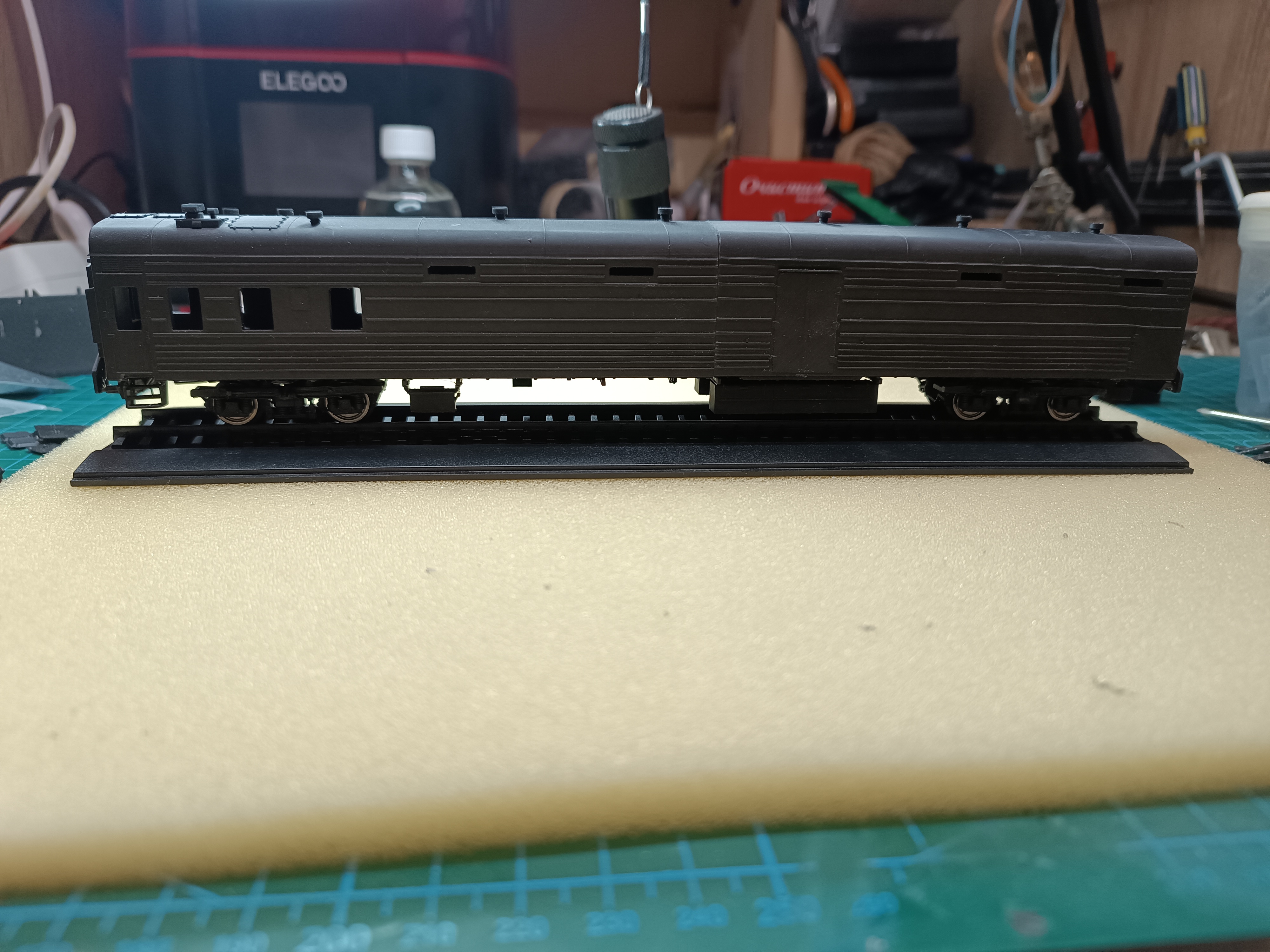 Модель багажного вагона 37сб