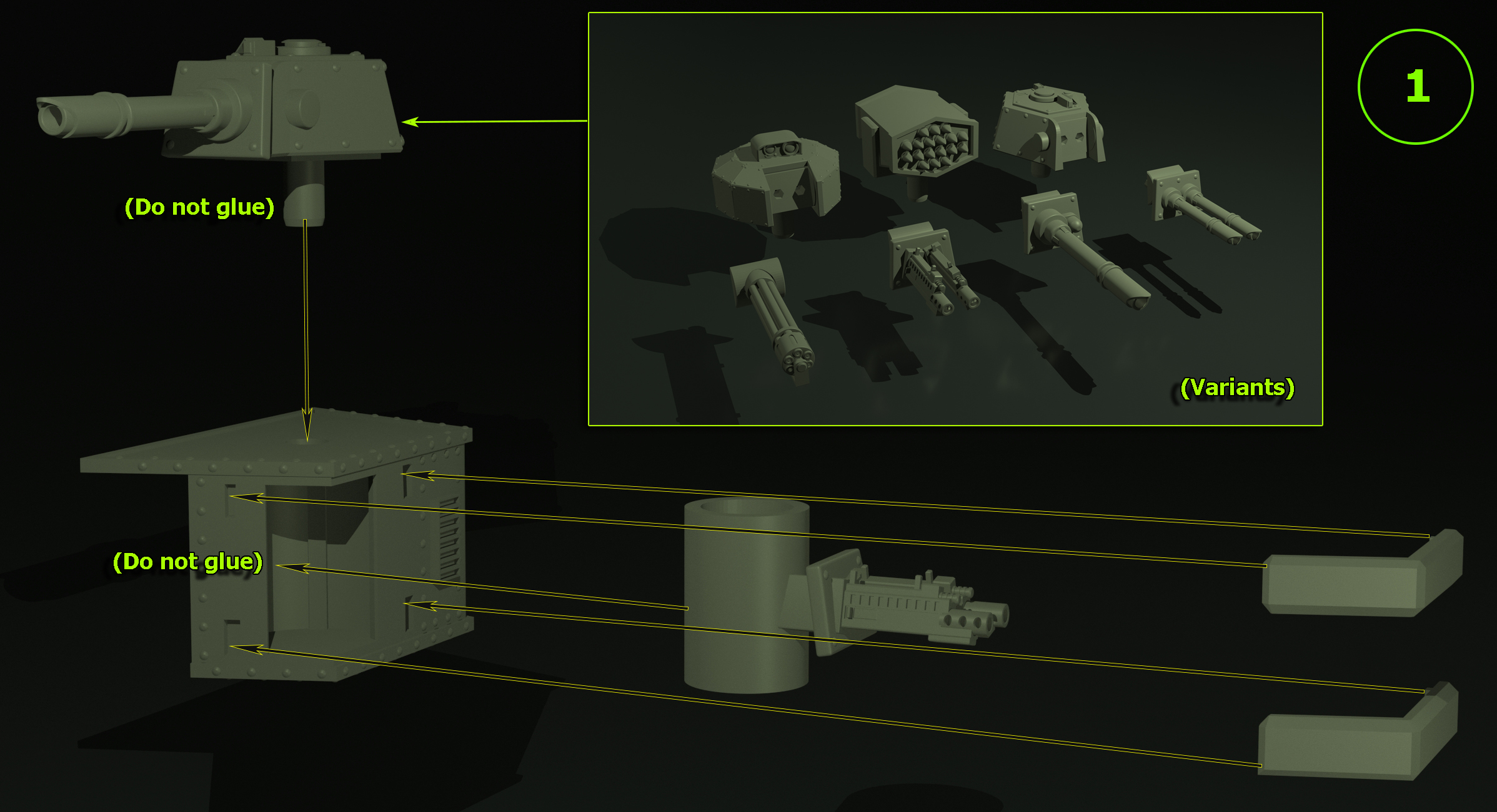 BaneBlade тяжелый танк Warhammer 40k