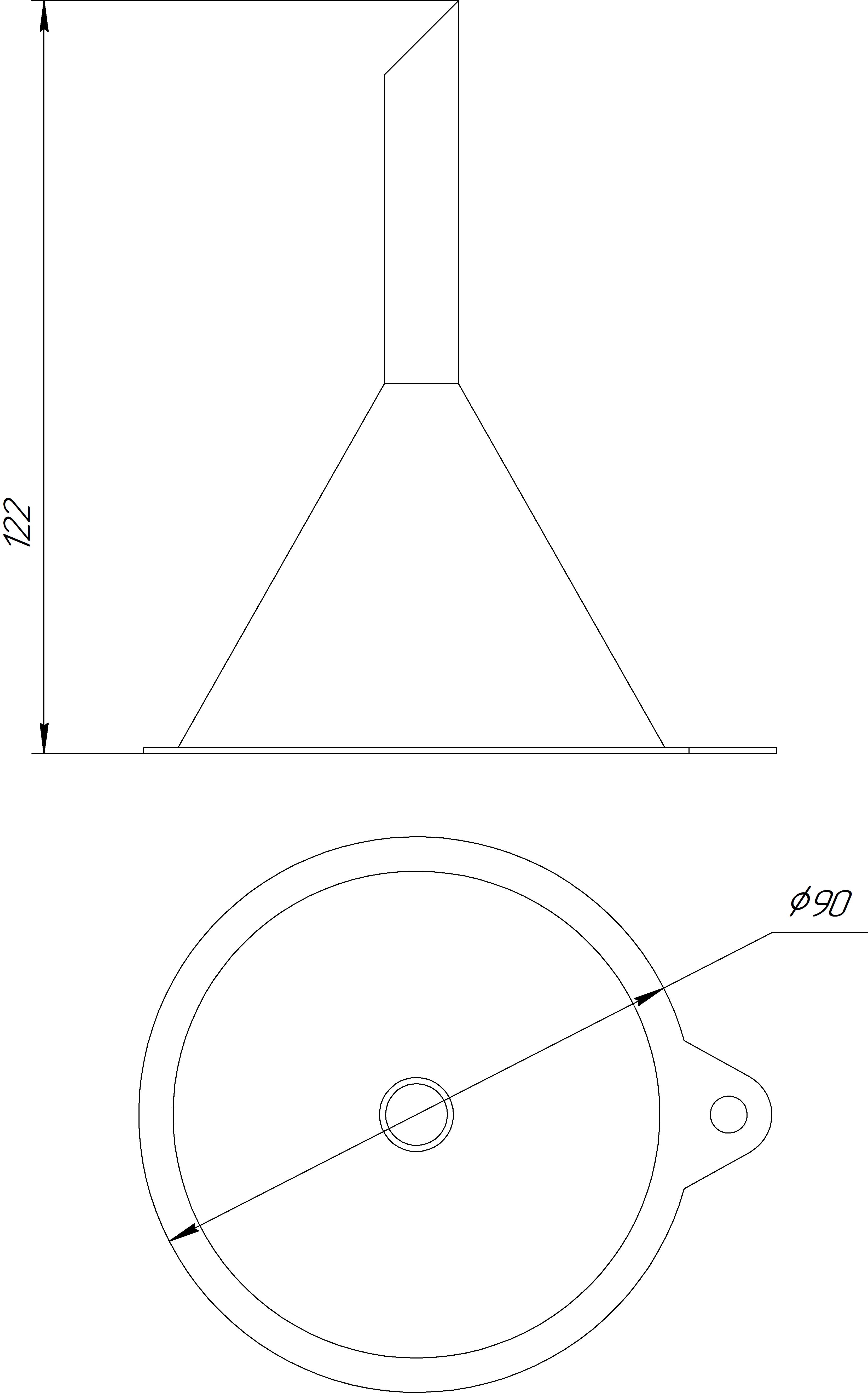 Продажа 3D-модели \"Воронка\"
