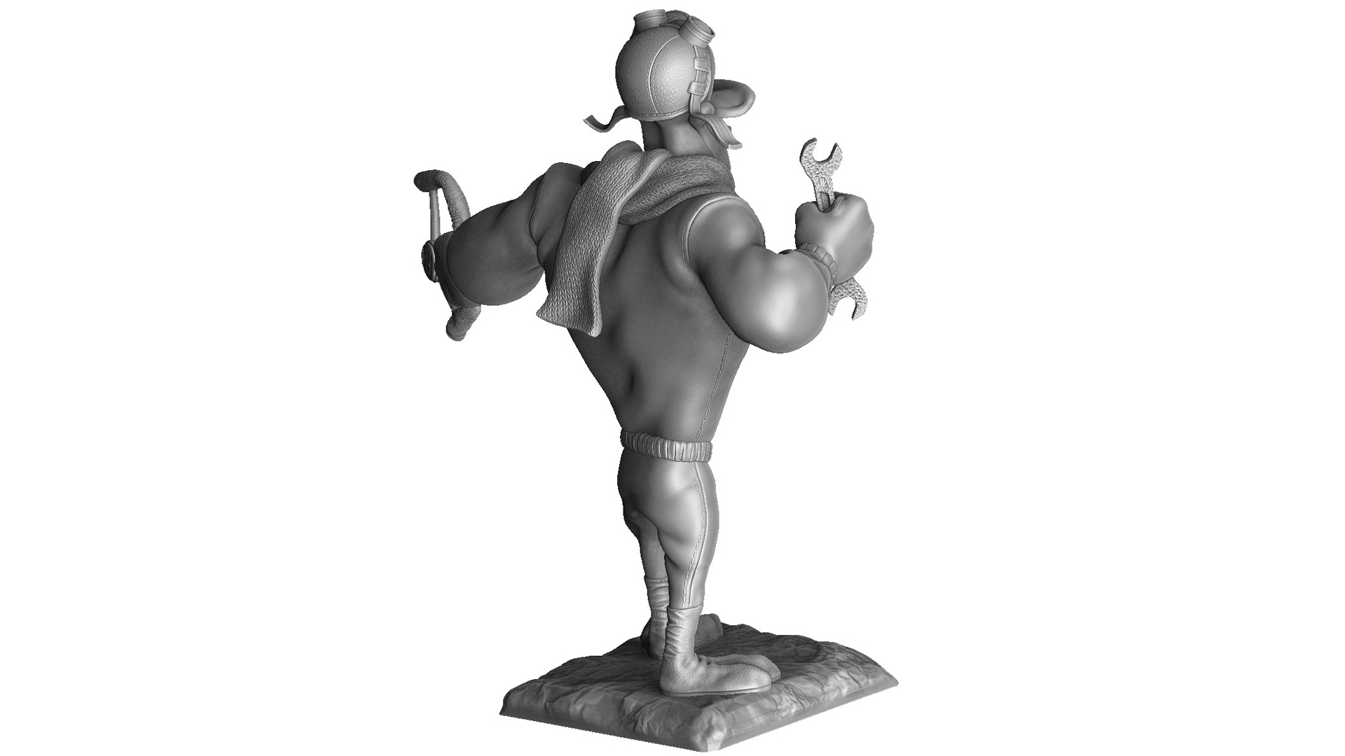 Зигзаг МакКряк. Для 3D печати. STL, ZTL, OBJ.