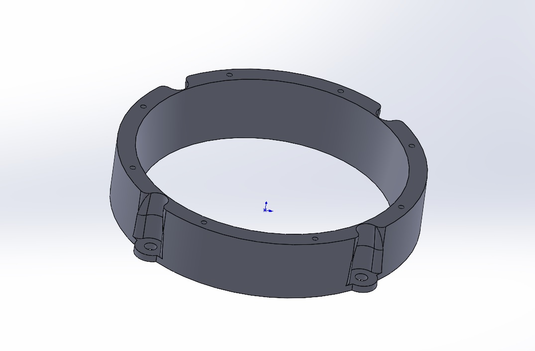 Проставочные кольца под динамики 16 см для VW, Skoda, Audi, Seat