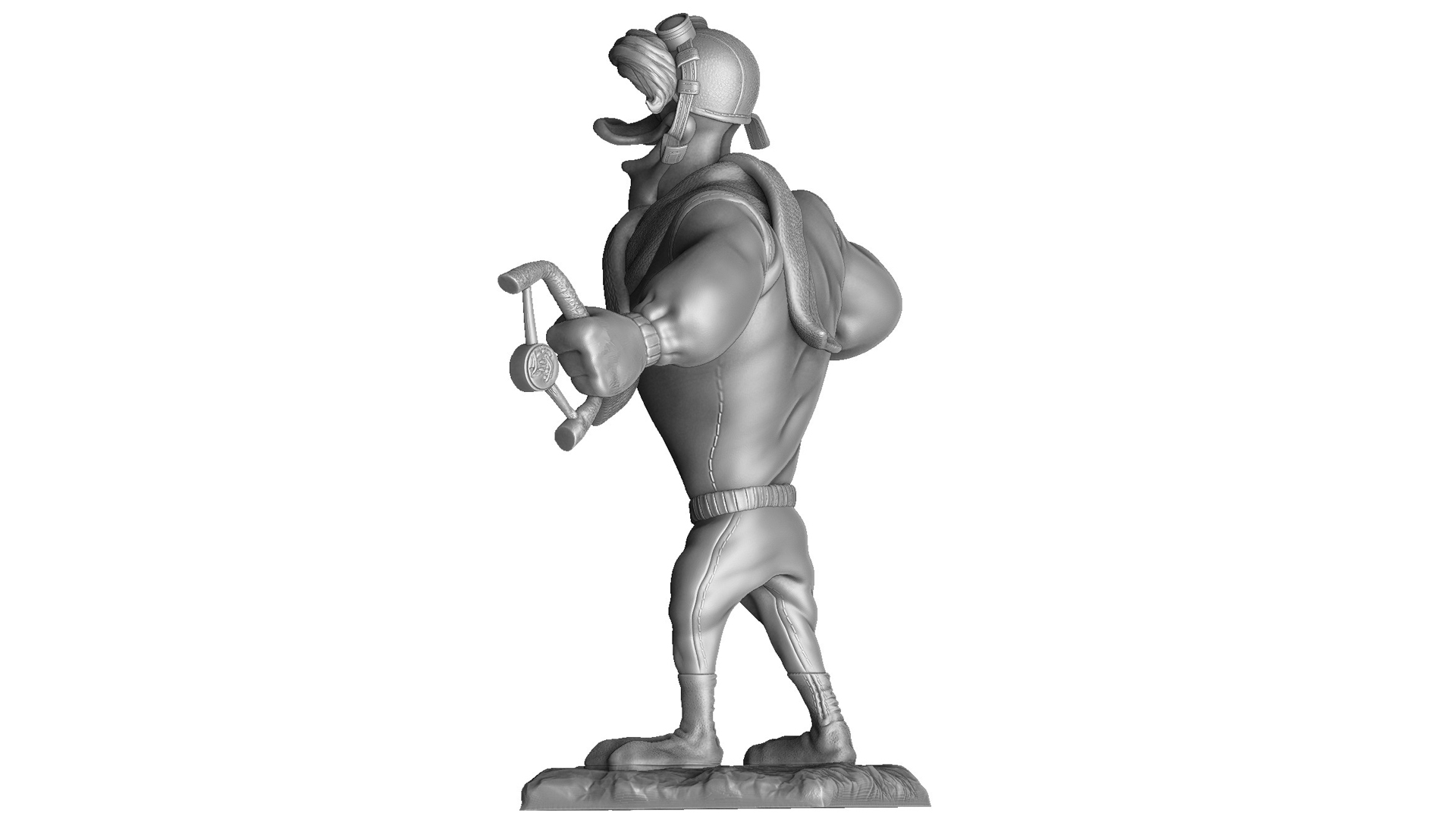 Зигзаг МакКряк. Для 3D печати. STL, ZTL, OBJ.