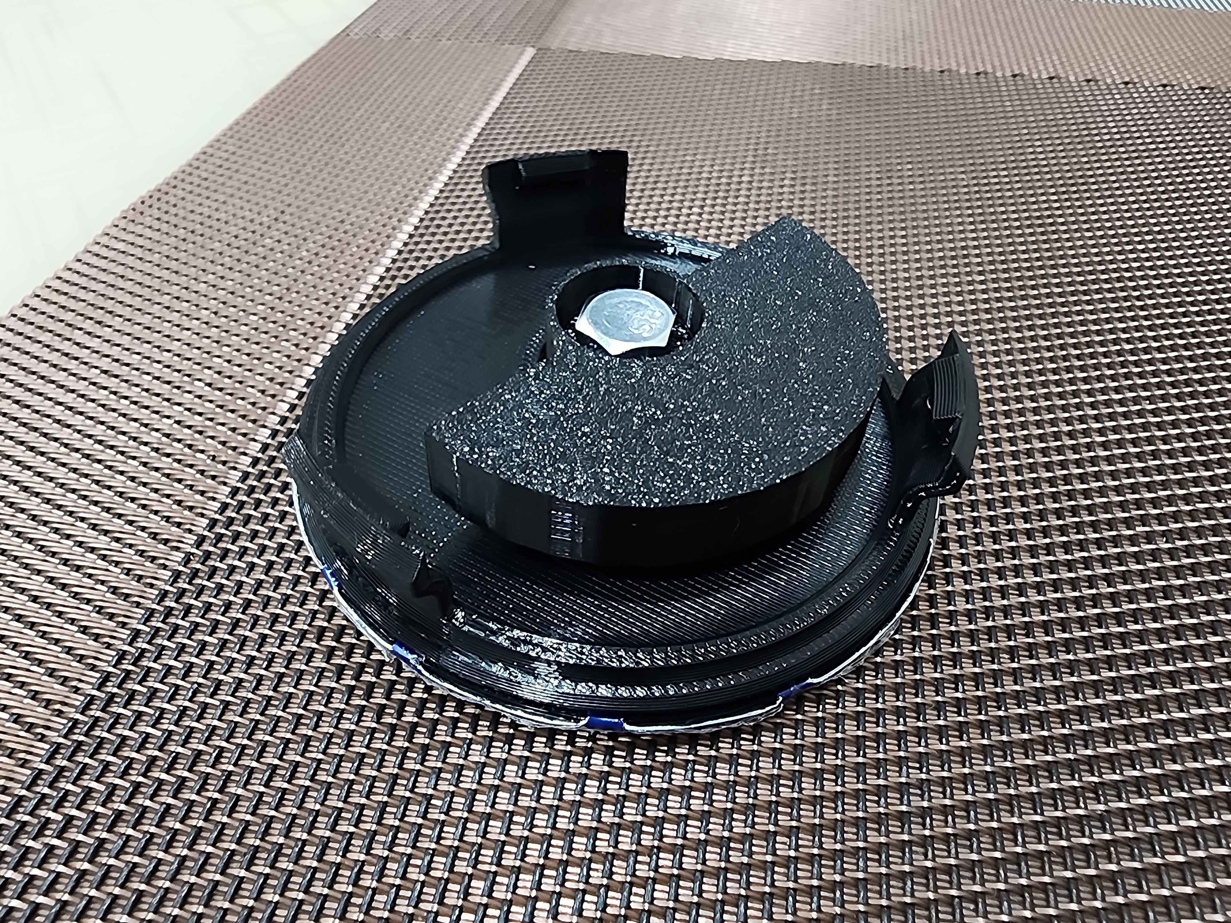 Динамические, плавающие колпачки Mersedes 75 мм