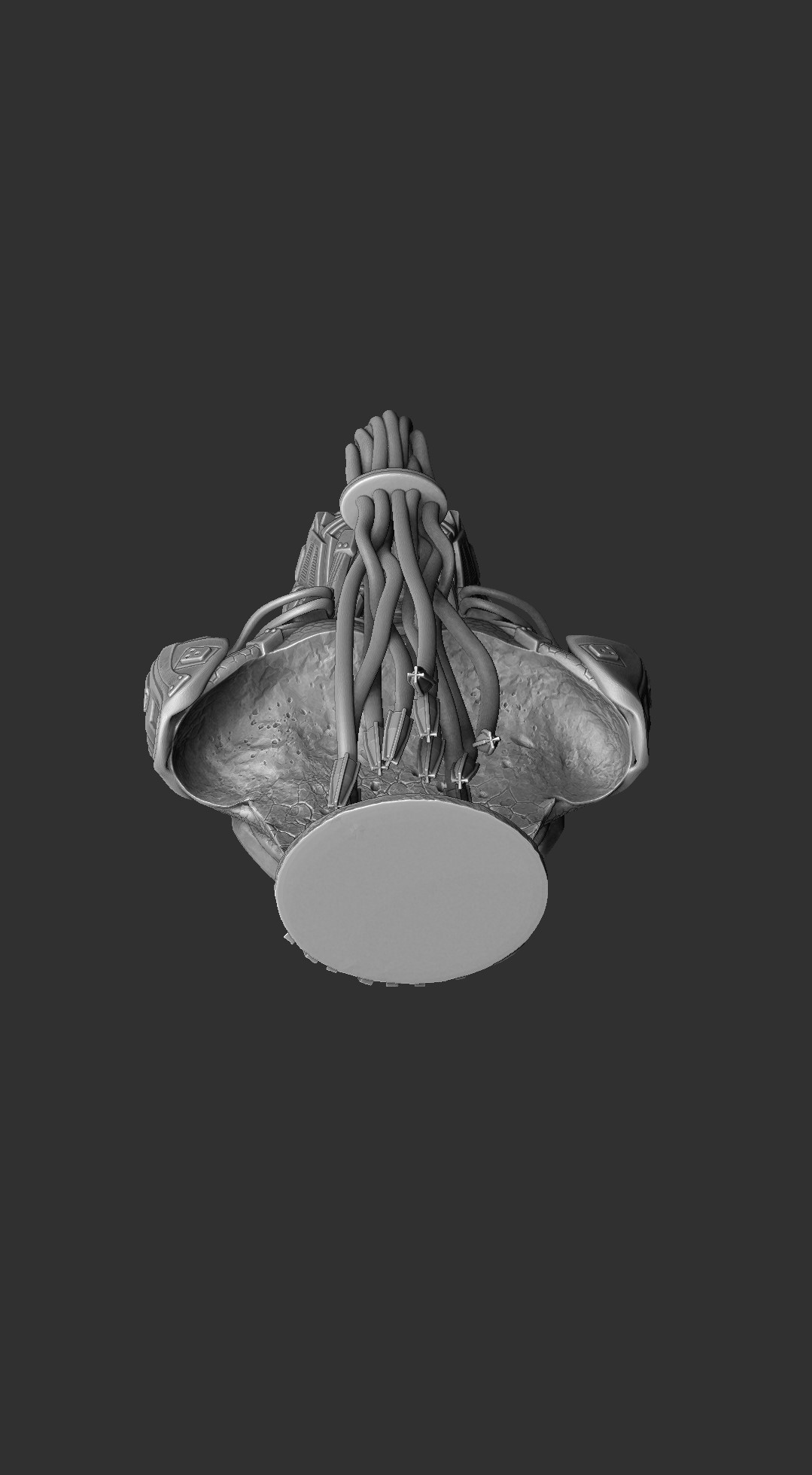 CYRAX. Сайракс MK11. Бюст для 3D печати. STL.