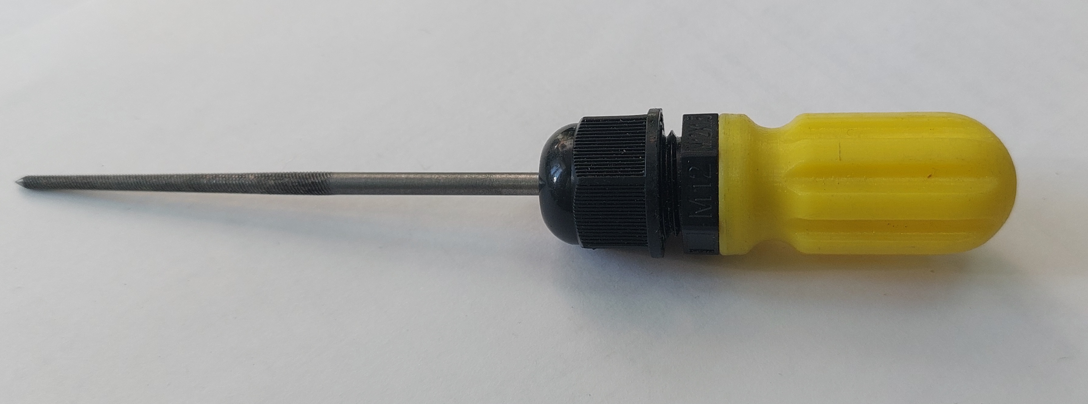 Ручка для надфиля из кабельного ввода PG7 , М12