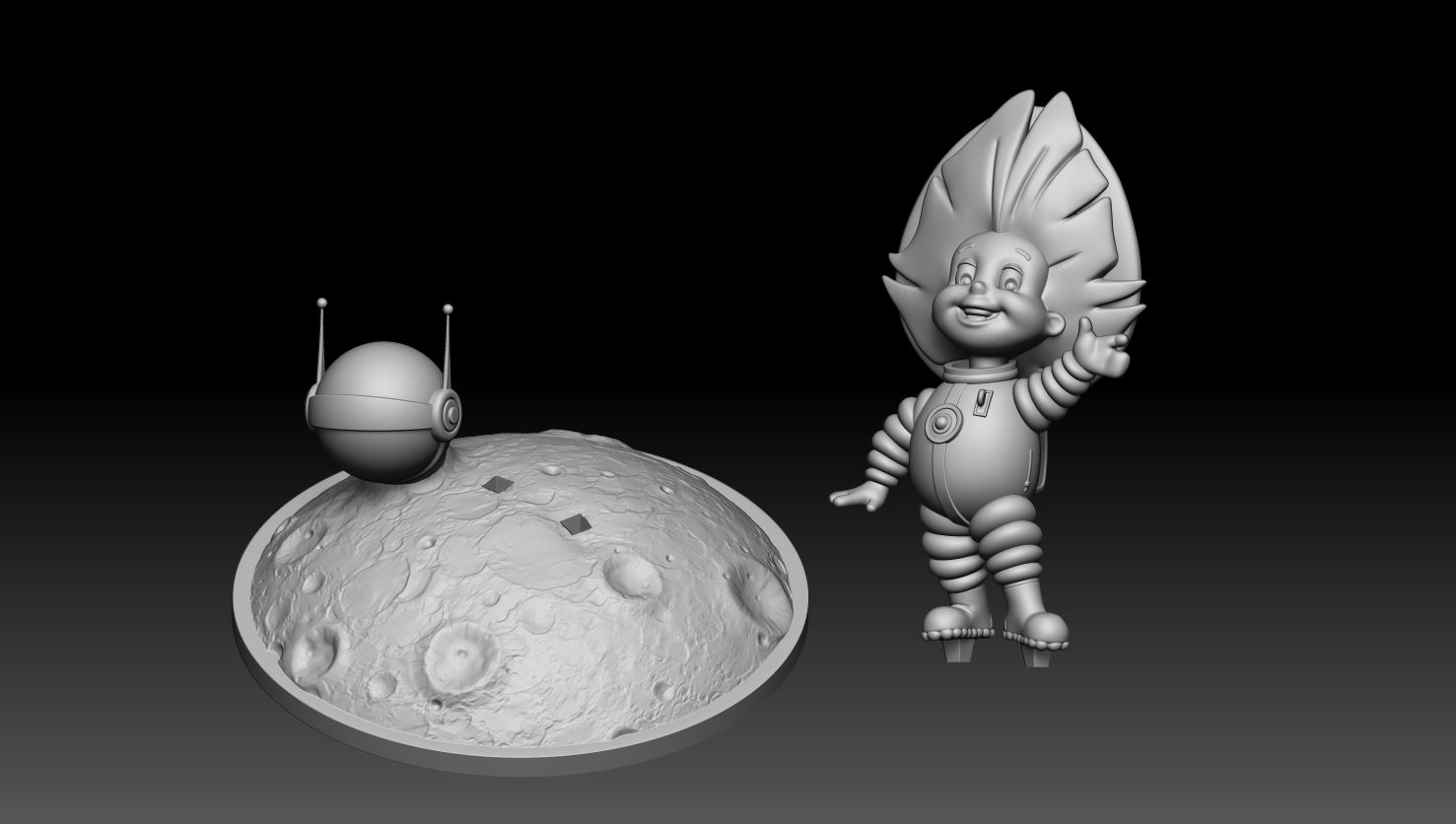 Продажа 3D-модели "Незнайка"