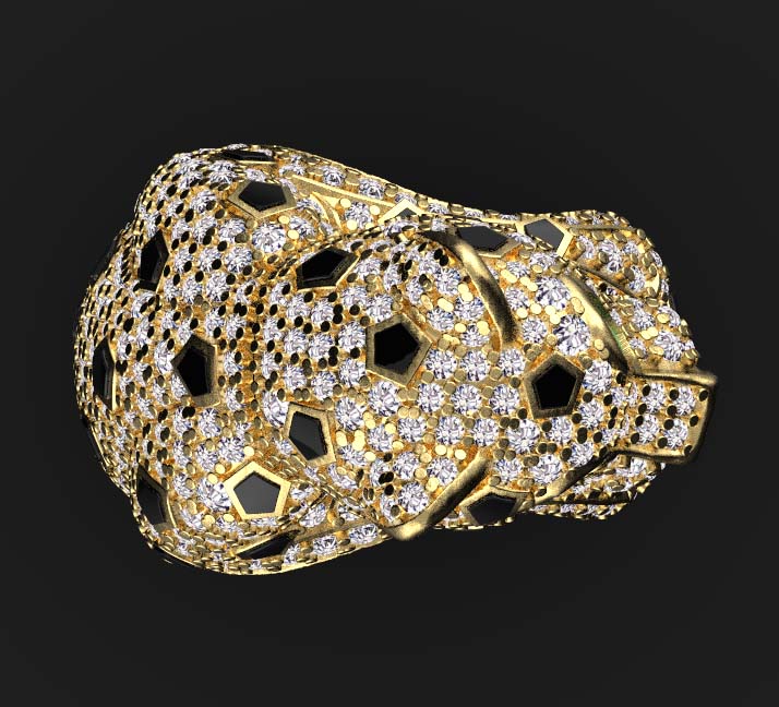 кольцо Пантера Cartier Panther