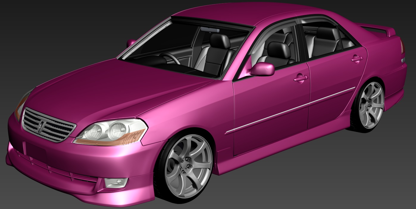 Toyota Mark 2 jzx gx 110 3д модель для печати