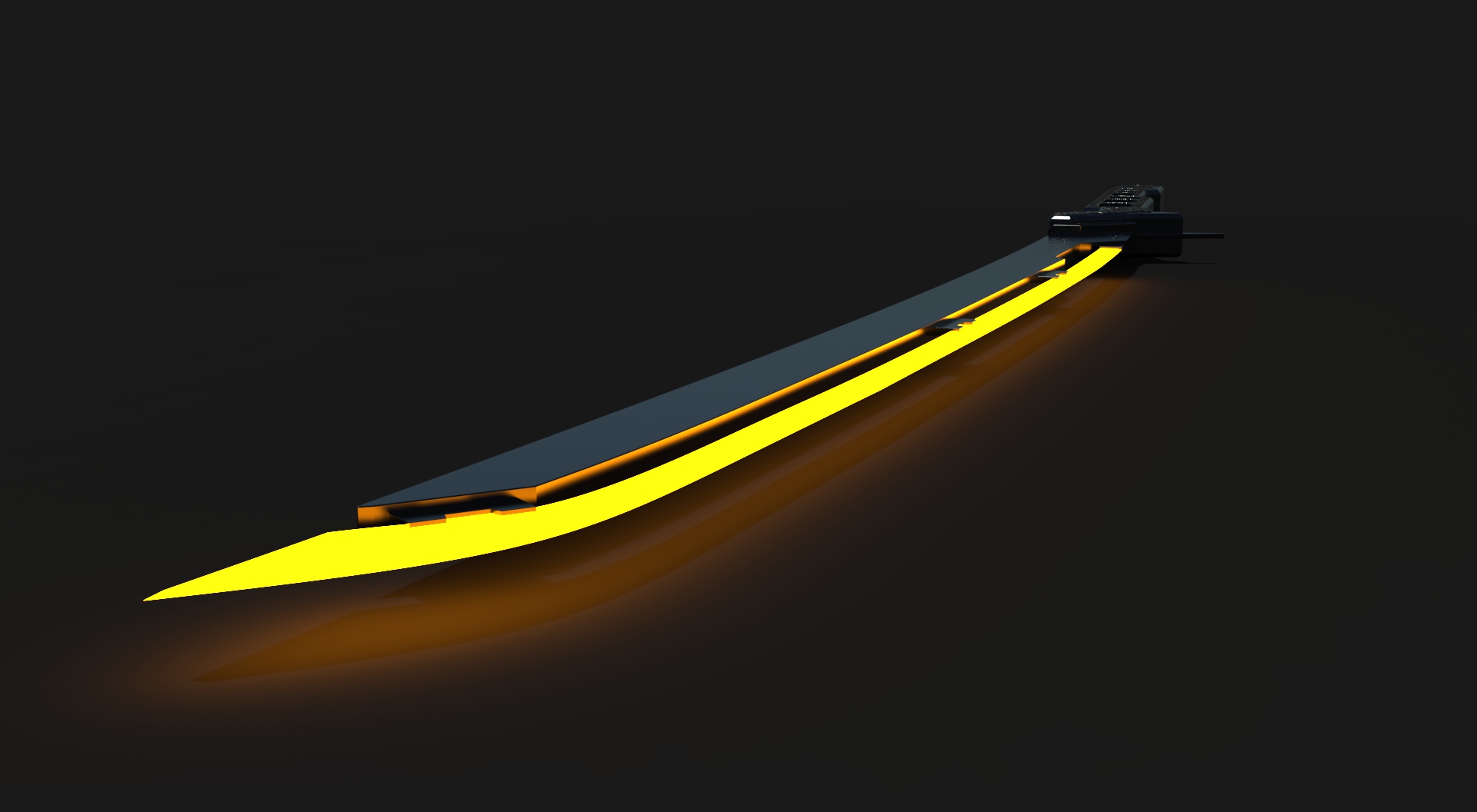 Cyberpunk 2077 Thermal Katana 3d model