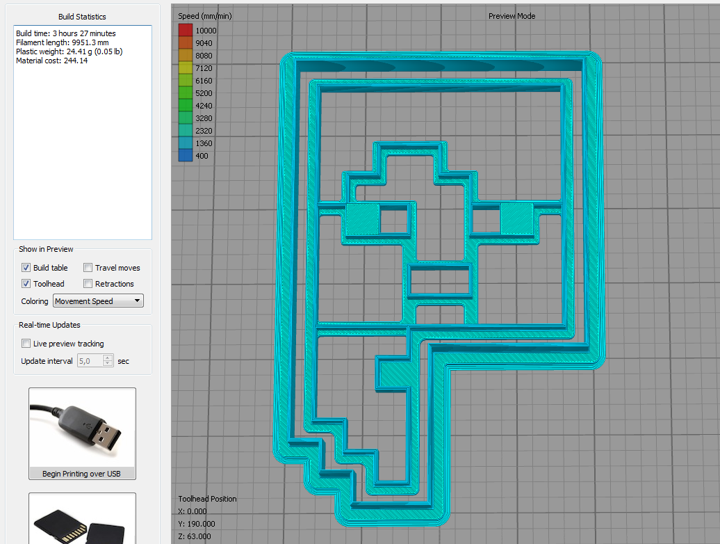Форма для печенья и пряников голова Алекс Minecraft (1)