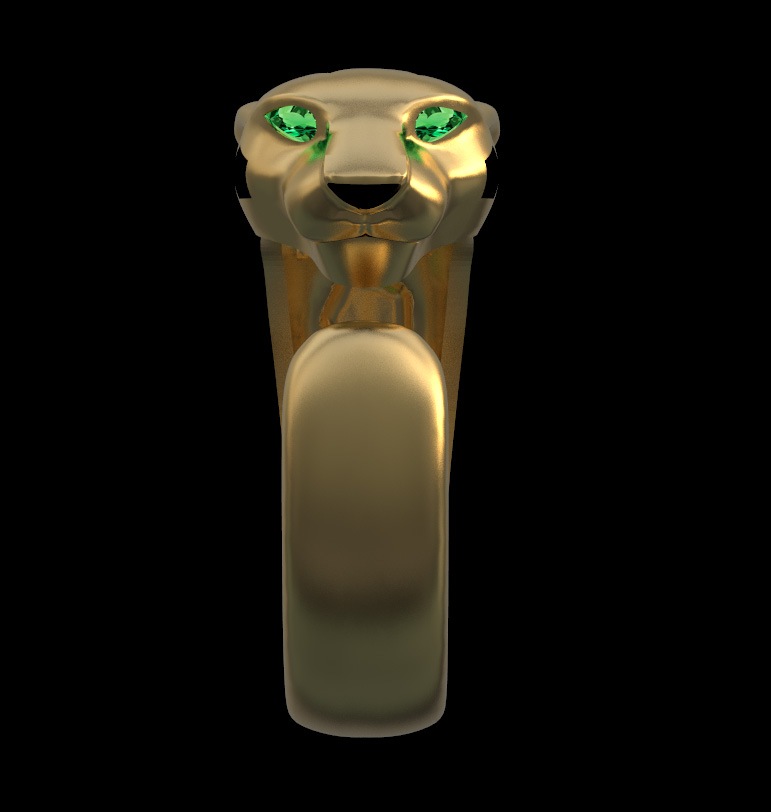 кольцо пантера 01 Cartier