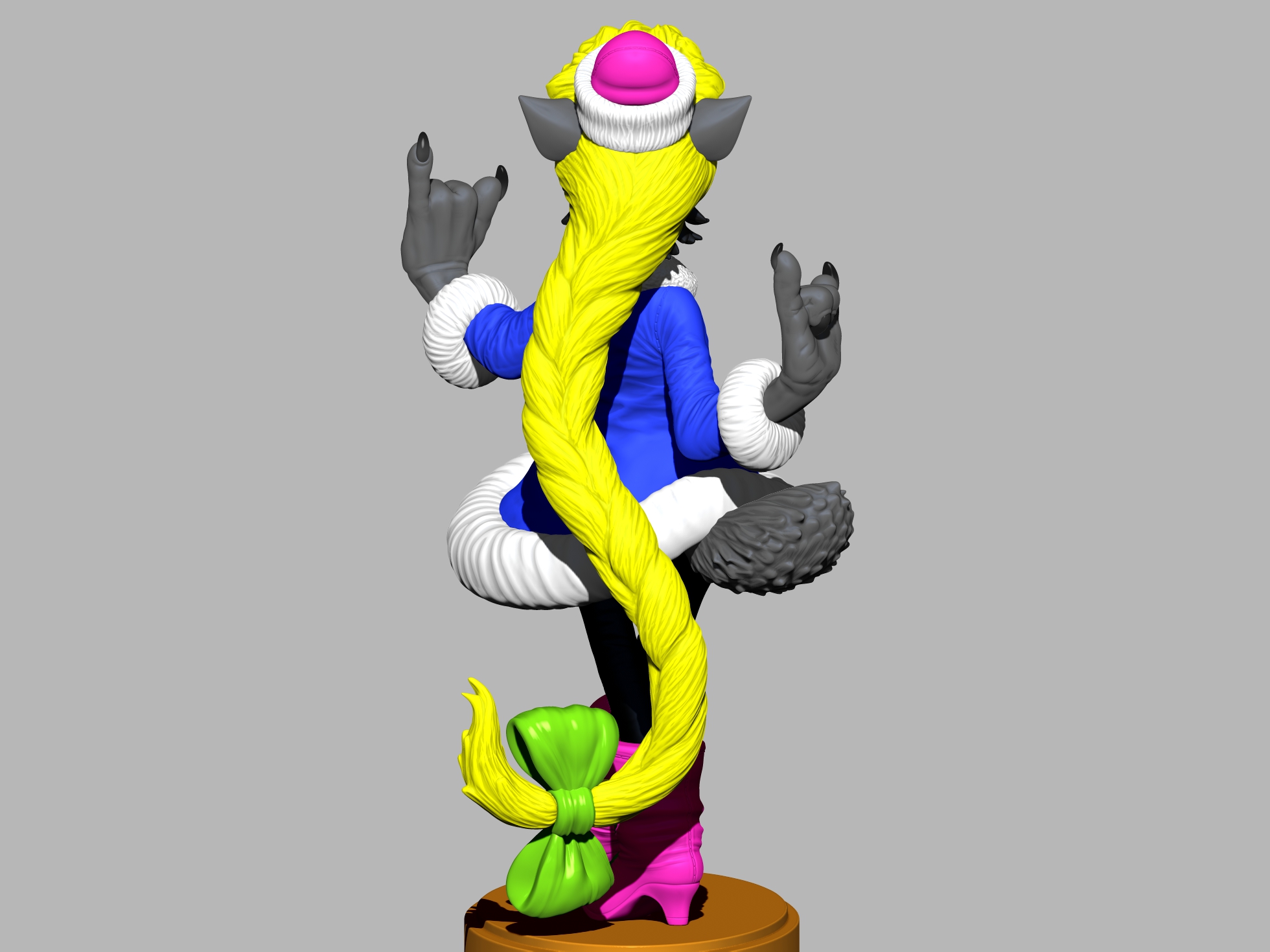 Ну, Дед Мороз, погоди! для 3д печати STL.