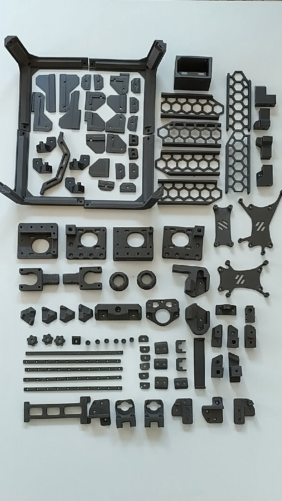 Усиленный комплект напечатанных деталей для сборки корпуса Voron 0.1
