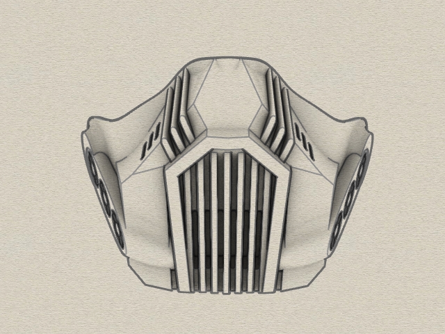 Маска для похода выкинуть мусор:)