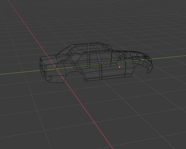 low poly Mercedes-benz w 124