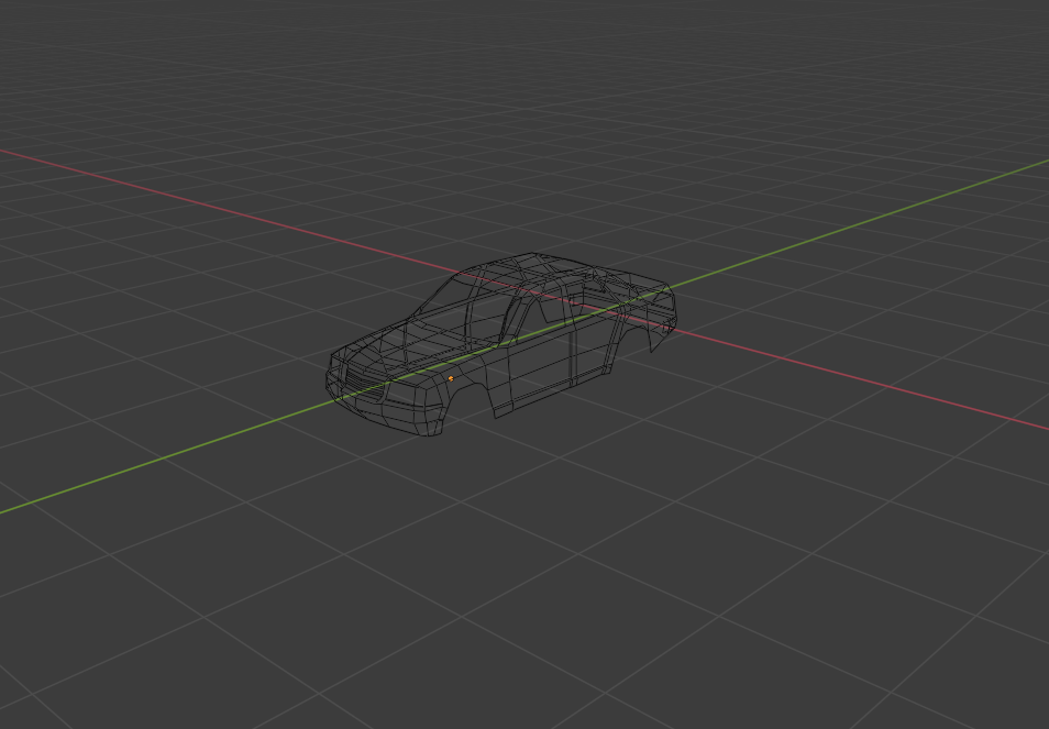 low poly Mercedes-benz w 124
