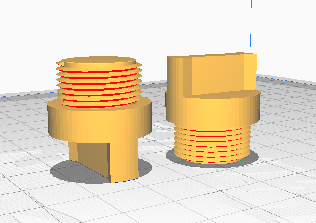 Пробка для водяного насоса на резьбе 16.5мм