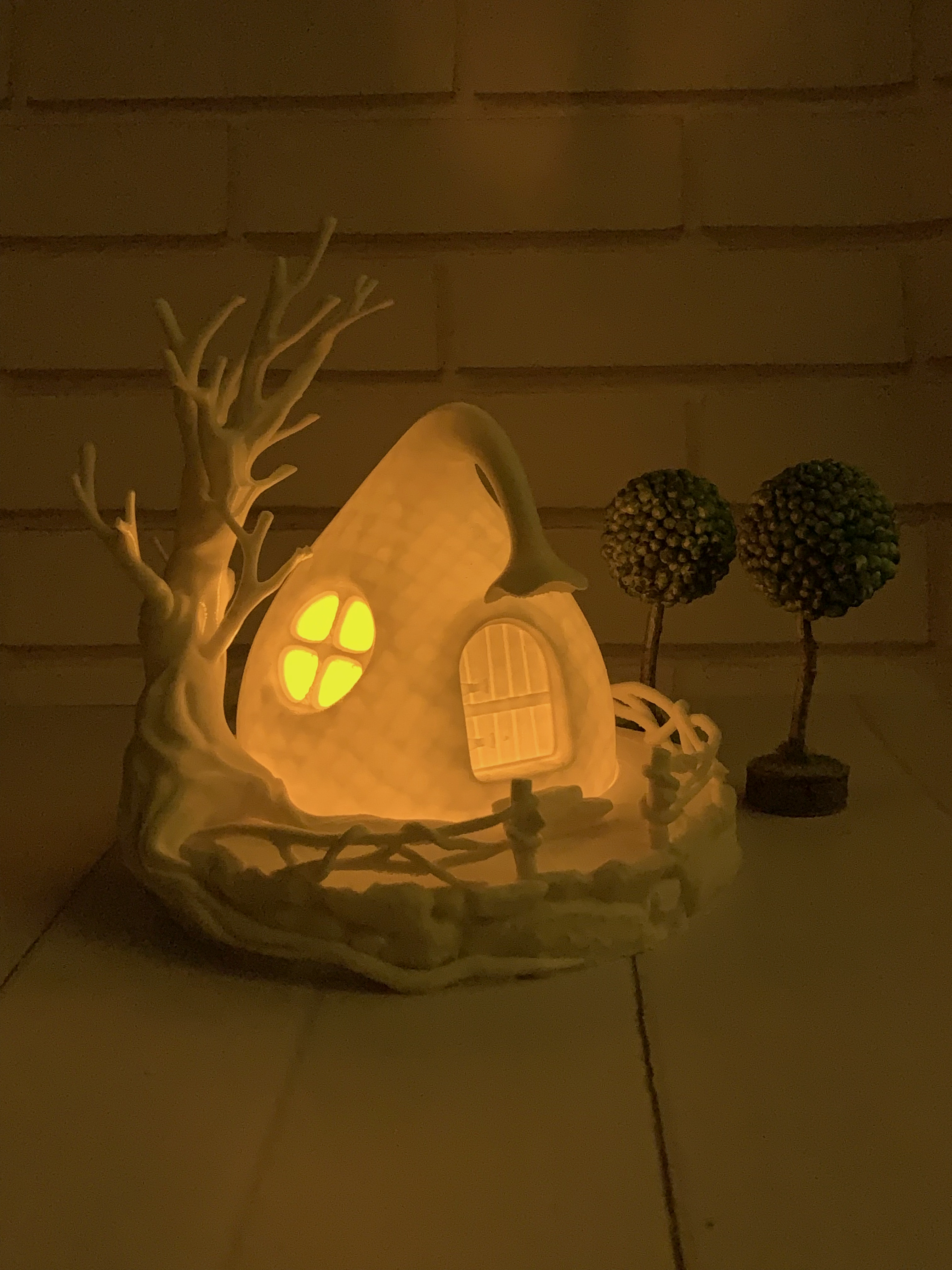 Домик - ночник -шкатулка "Для ожидания чудес"