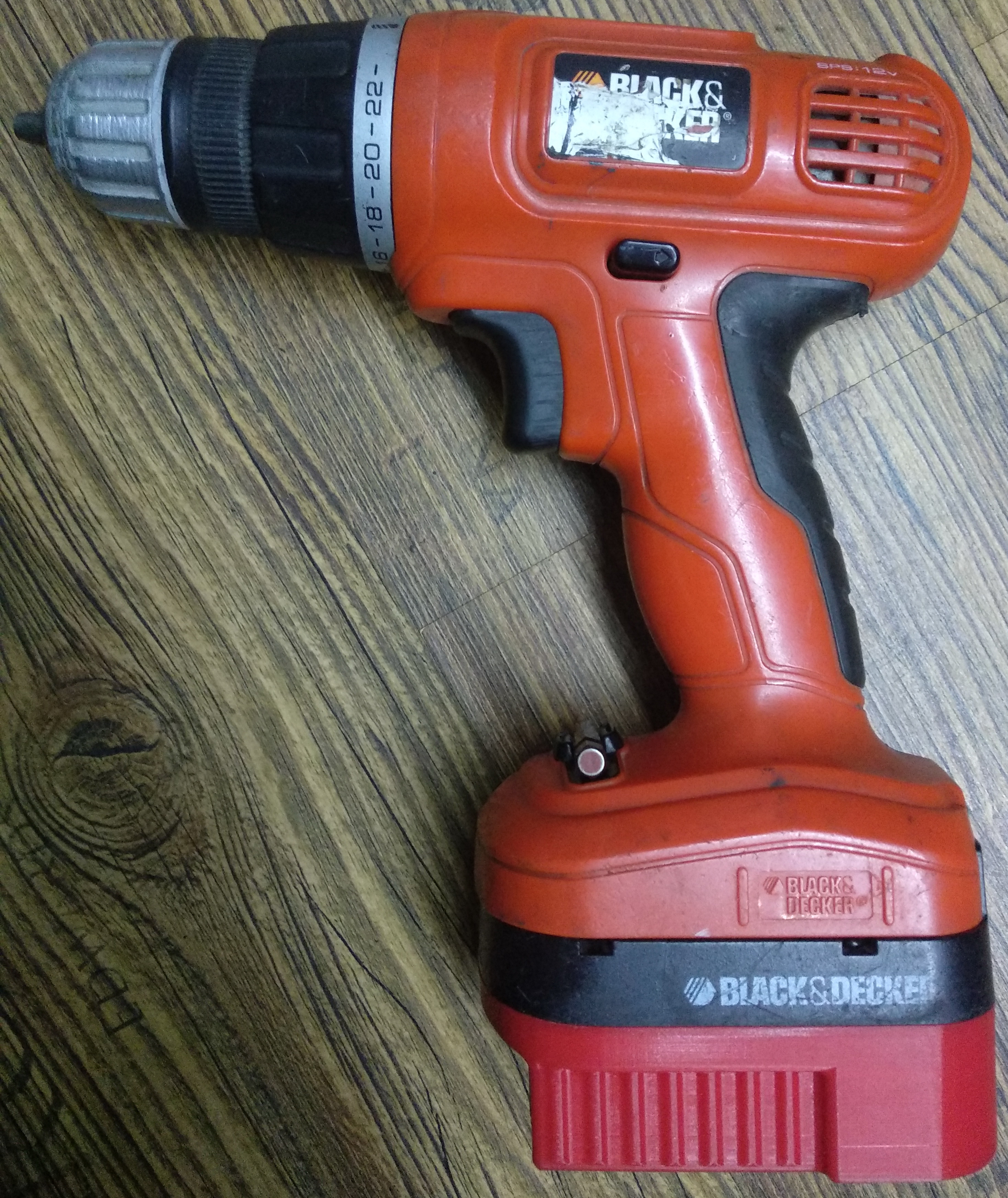 Корпус аккумуляторного отсека A12E H1 для B&D EPC12 H1 под сборку 18650 3S2P