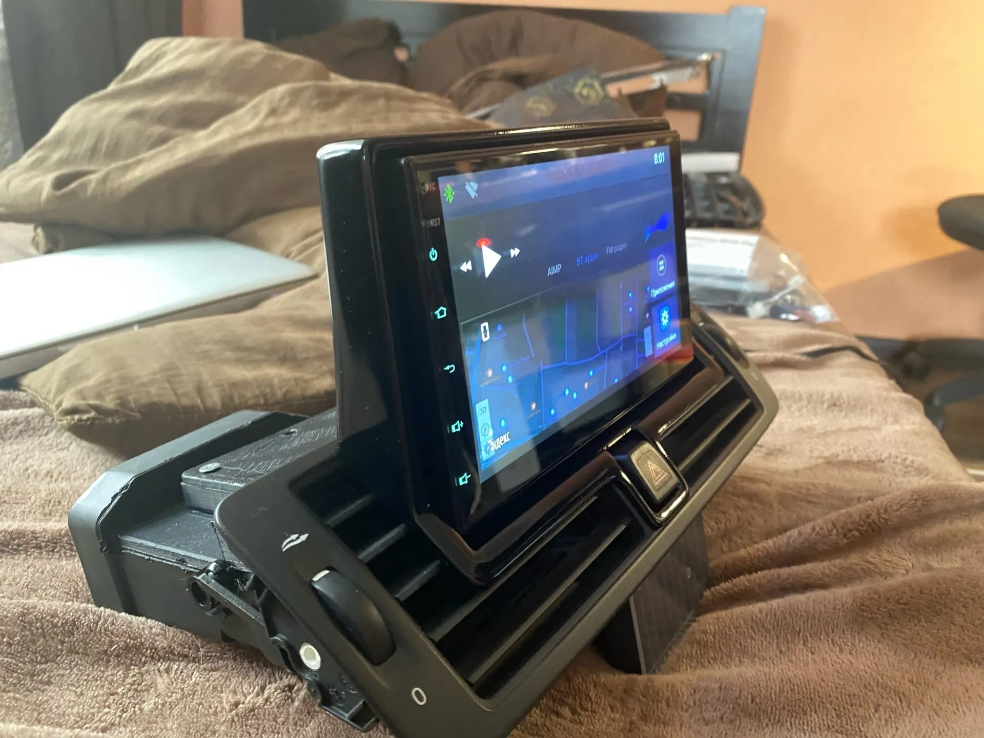 Панель для установки 2din магнитолы на VOLVO S40/V50/C30/C70