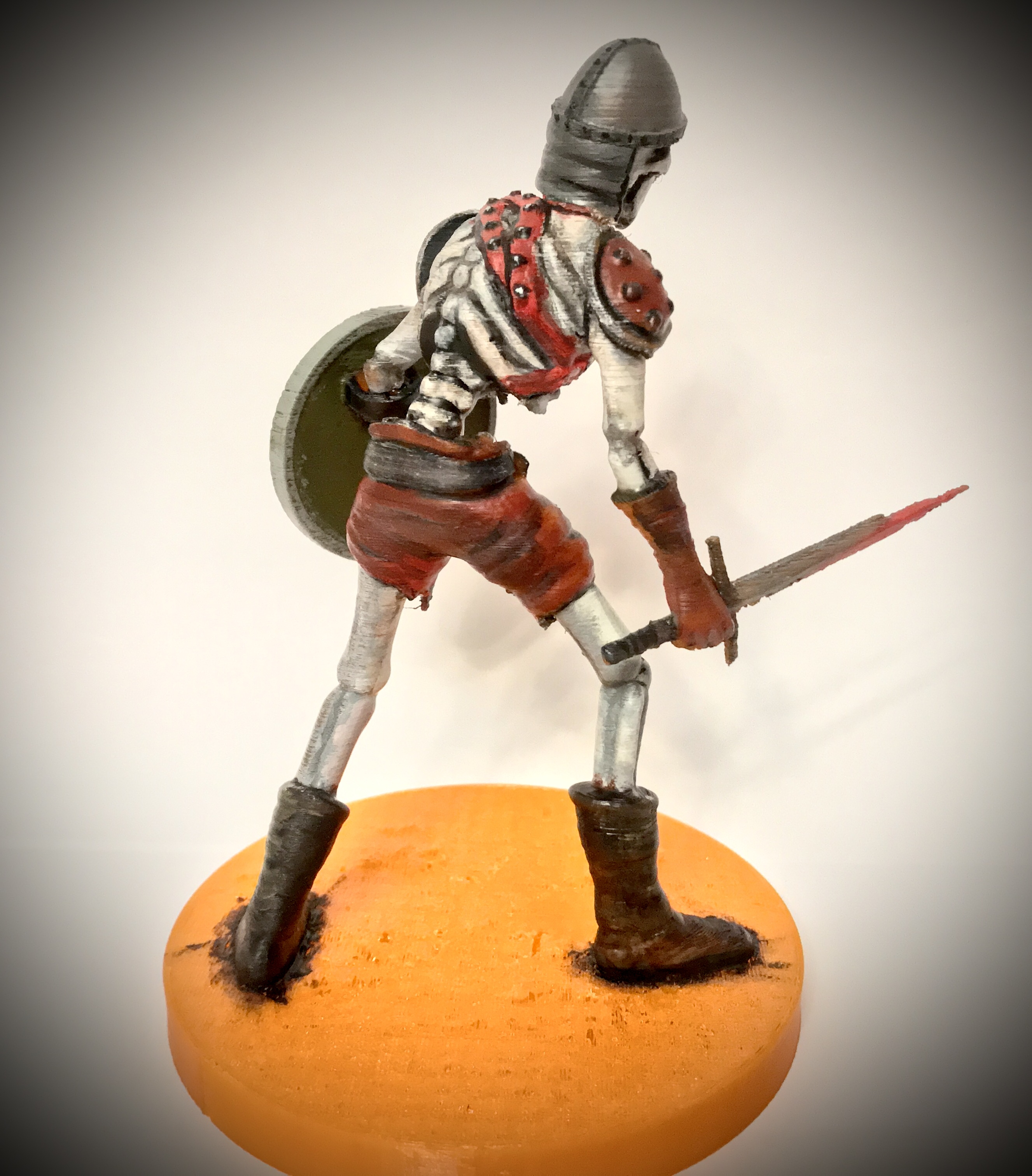 Скелет Воин с Мечем и Щитом