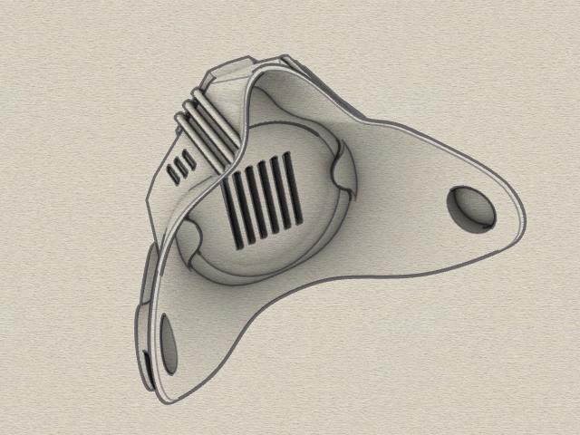 Маска для похода выкинуть мусор:)